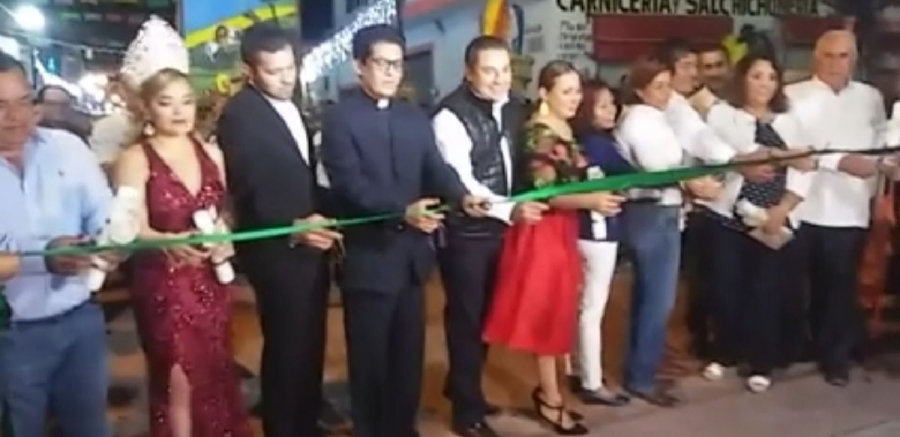 Inaugura alcalde de Axochiapan la feria de San Pablo Apóstol
