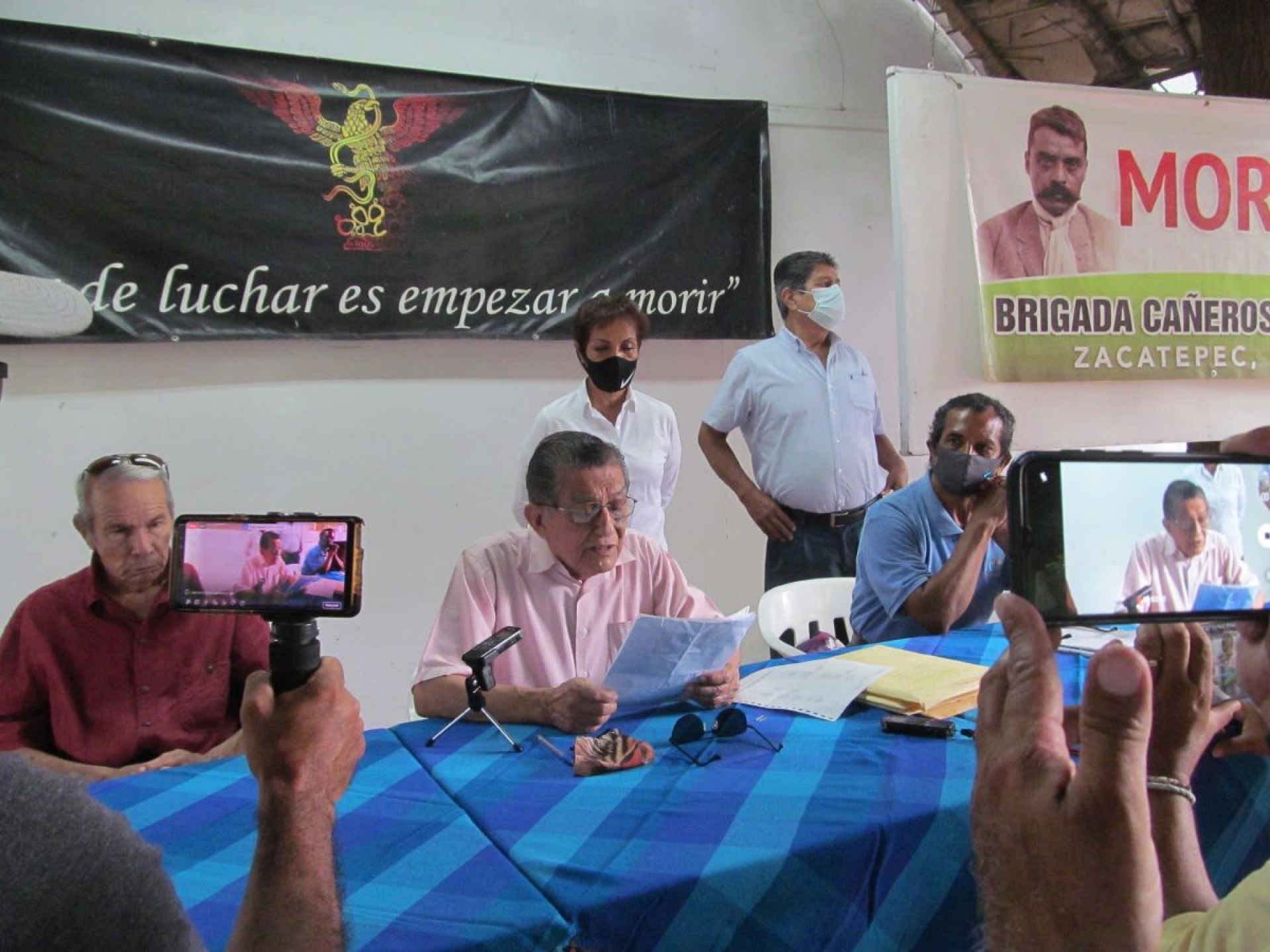 Frente zapatista también repudia al dirigente estatal de Morena