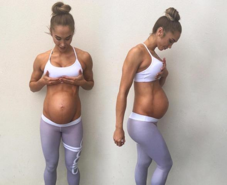 Conoce a Chontel Duncan: la mamá fit del 2016