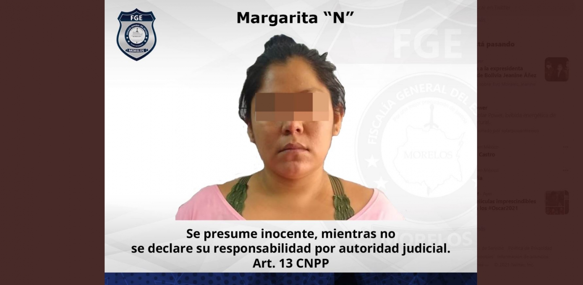 Capturan a pareja acusada de robo de vehículo
