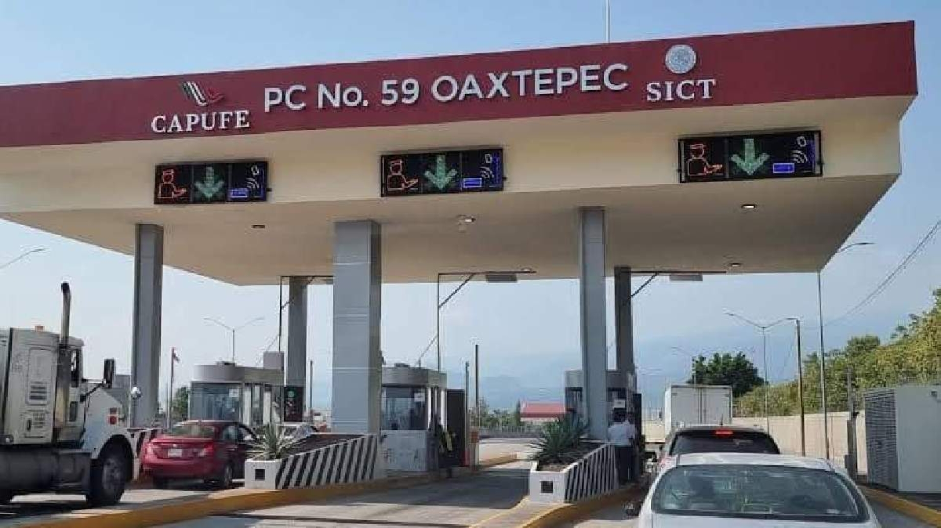 Asaltan la caseta de cobro de Oaxtepec