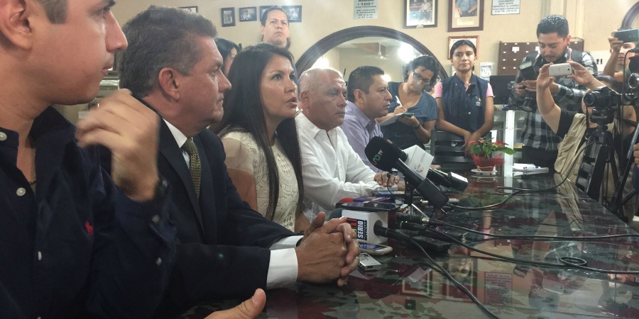 Emite el grupo parlamentario del PRD su posicionamiento por la muerte de la alcaldesa Gisela Mota
