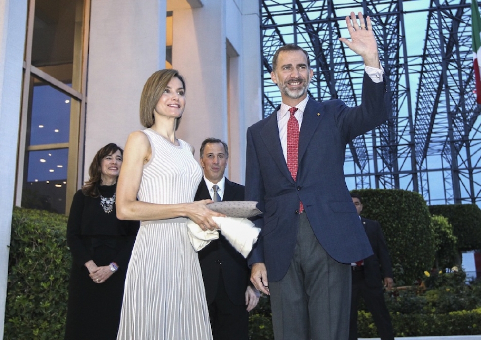 Felipe VI inicia su primera visita de Estado a México