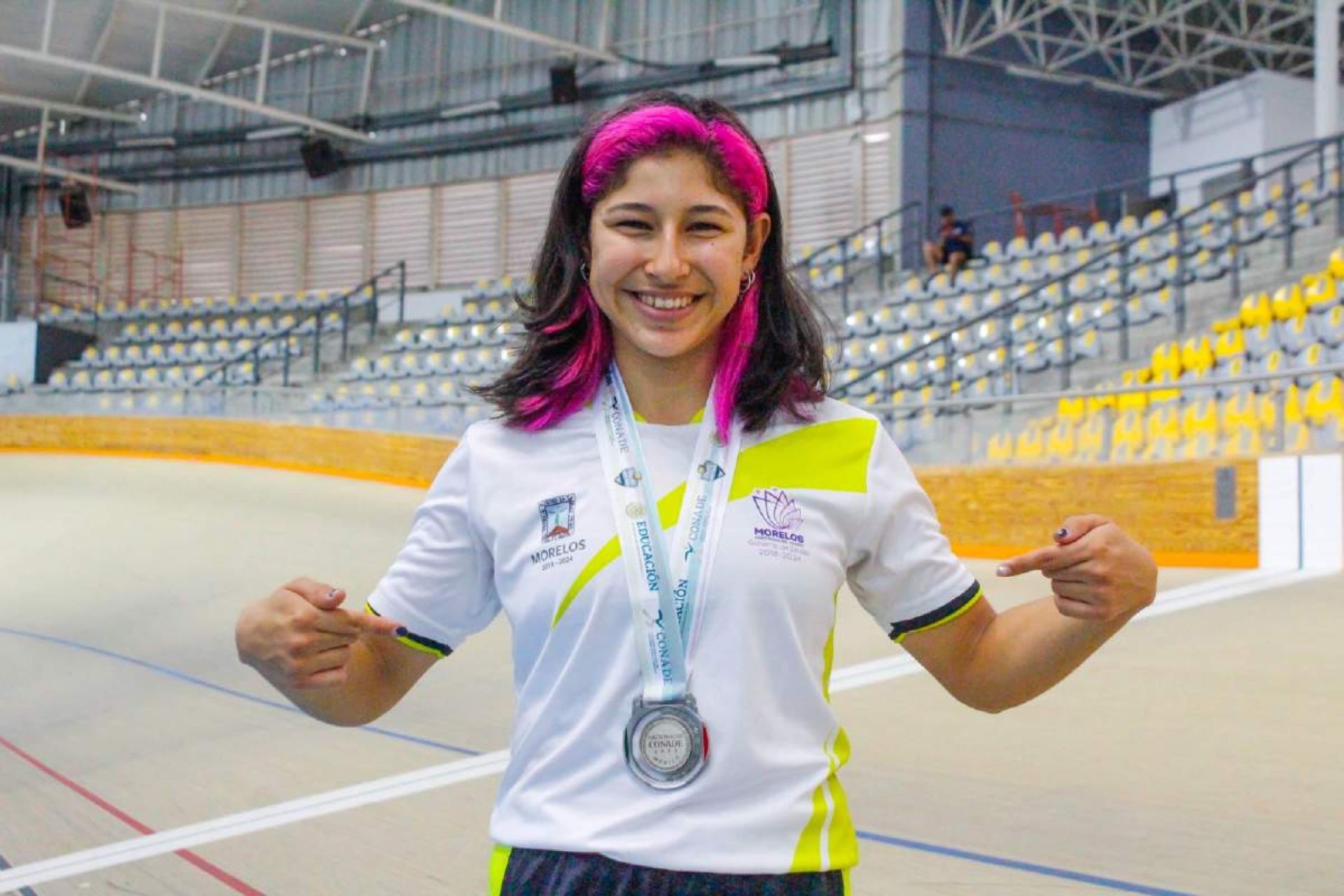 Ciclista morelense hace historia en Nacionales Conade 2024