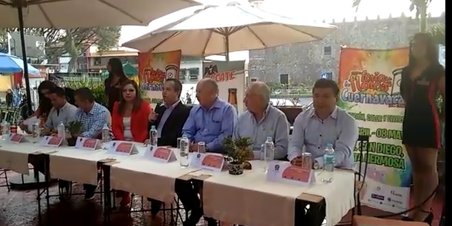 Anuncian autoridades la realización de la Expo Feria de las Flores Cuernavaca 2016