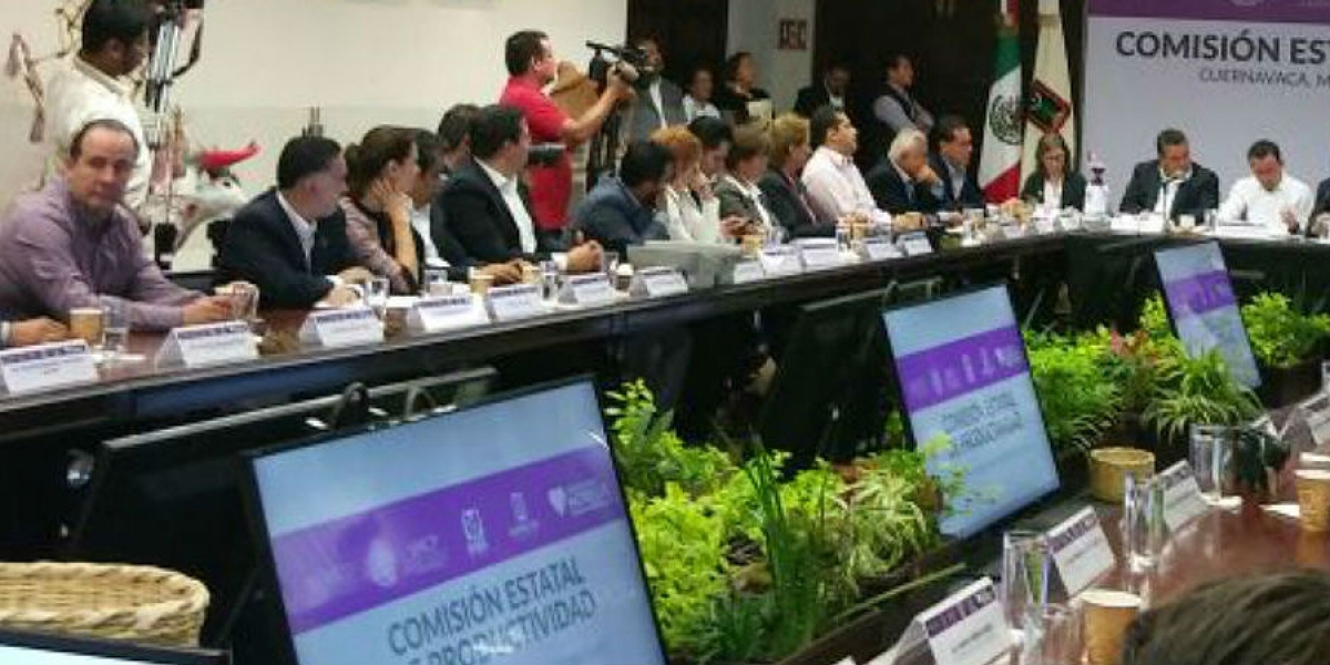 Sesiona la Comisión Estatal de Productividad