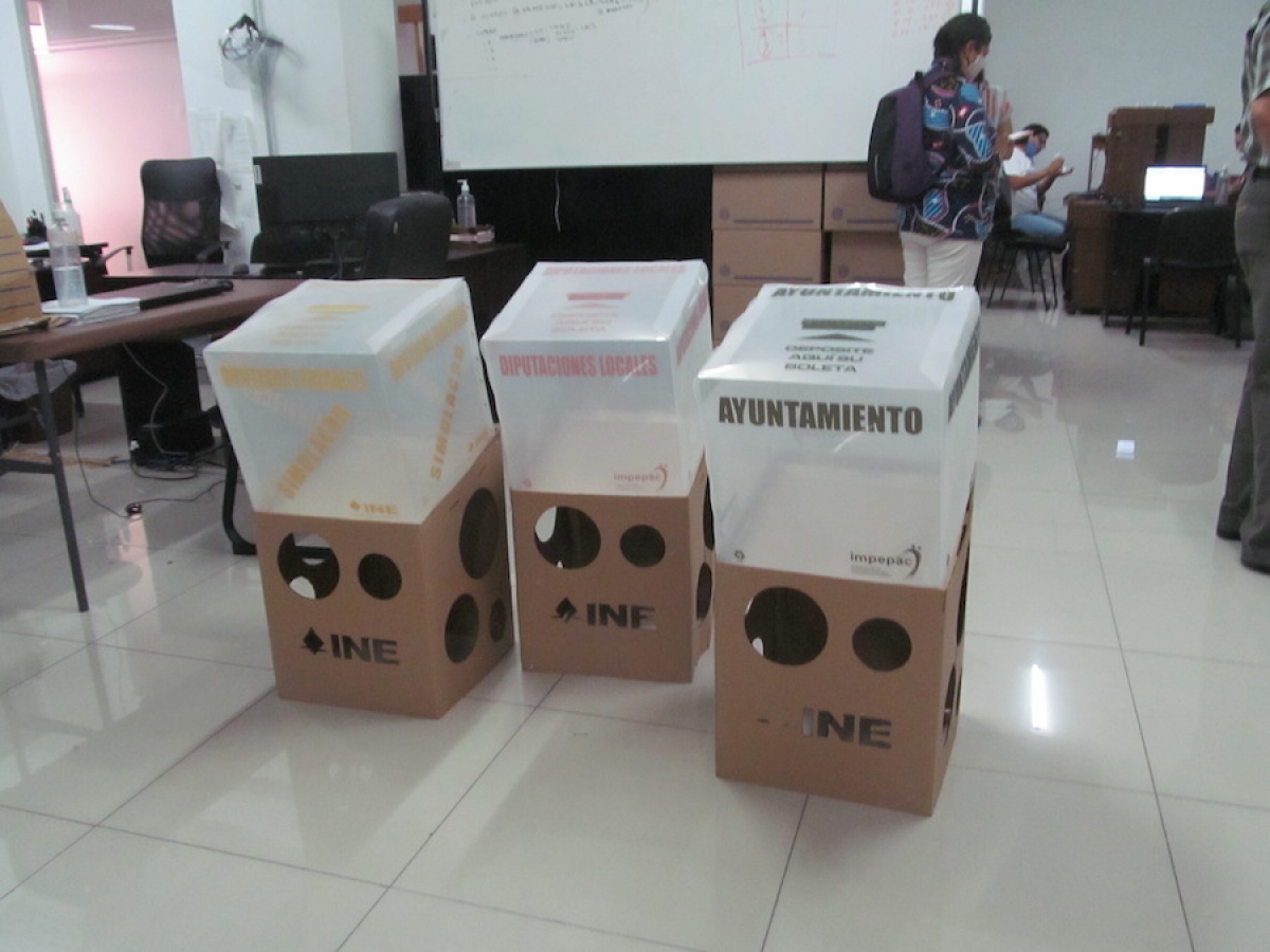 Aplica INE medidas sanitarias en todas las etapas del proceso electoral