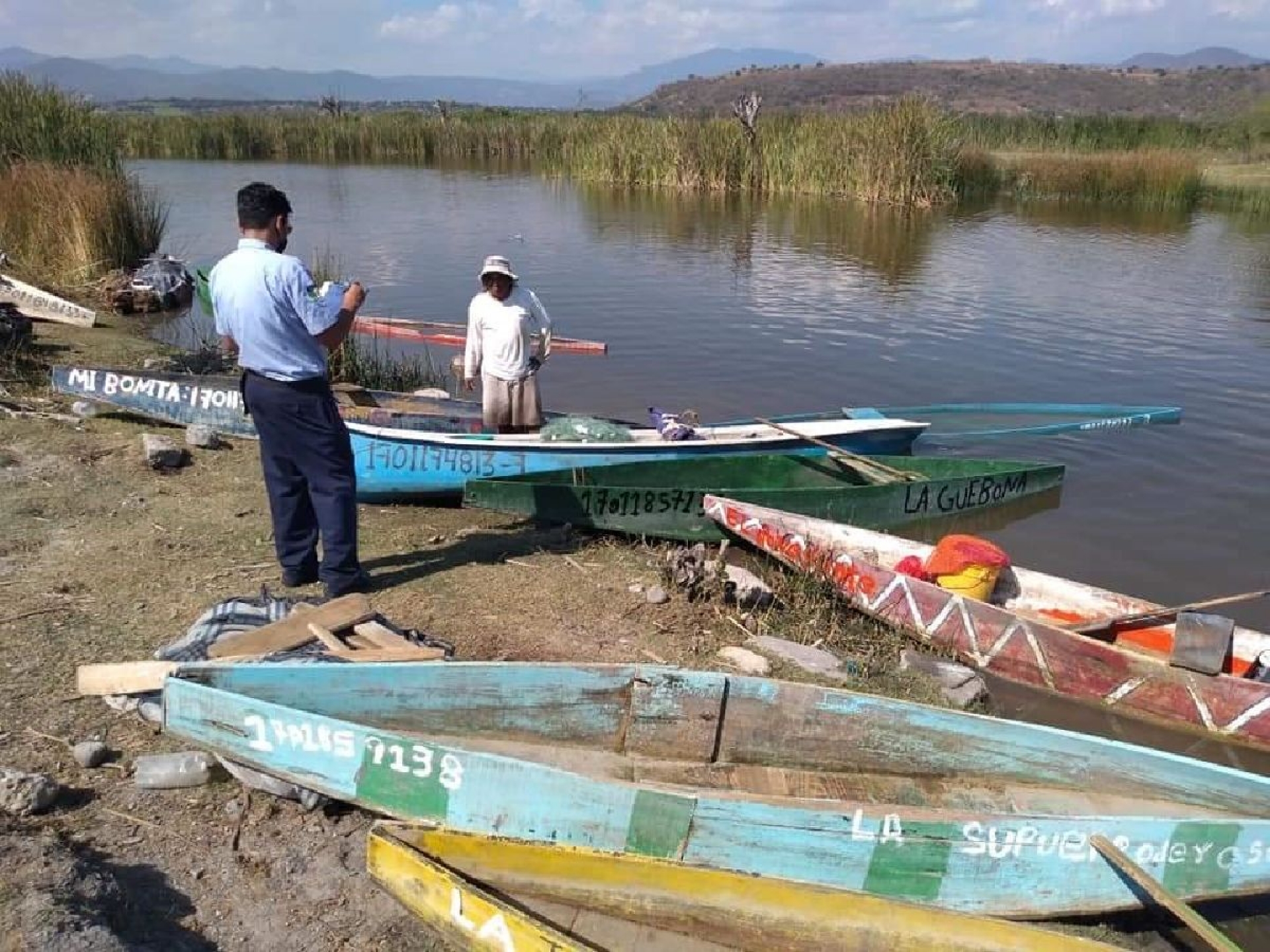 Supervisan que pescadores cumplan con medidas de seguridad