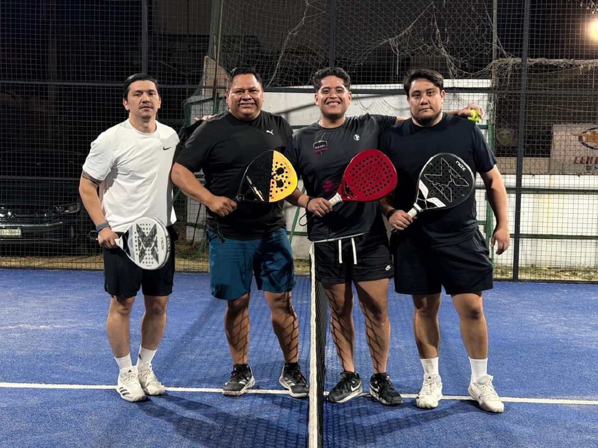 Gran torneo de pádel en Centrofut de Morelos