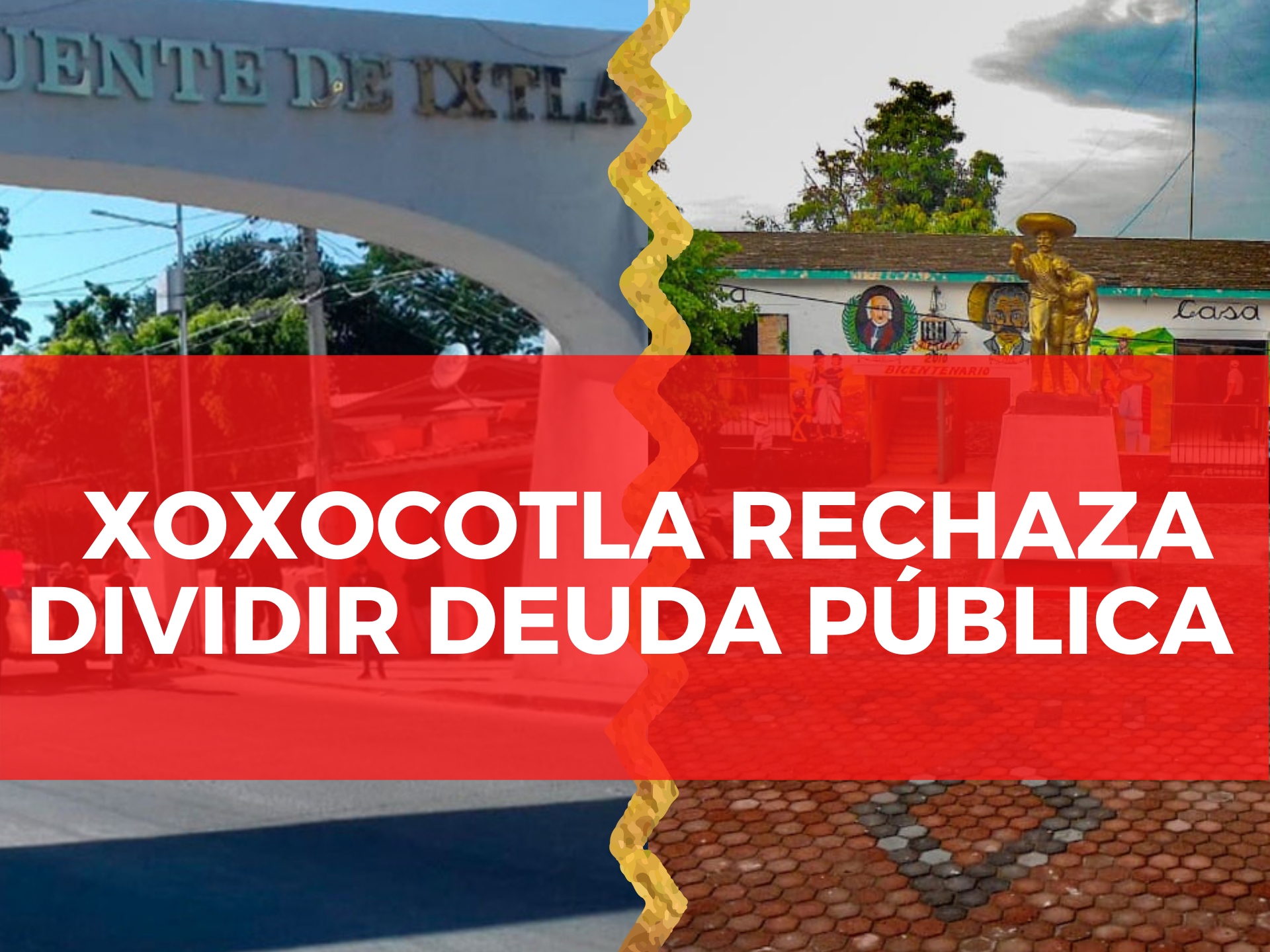 Vecinos de Xoxocotla rechazan dividir deuda pública con Puente de Ixtla