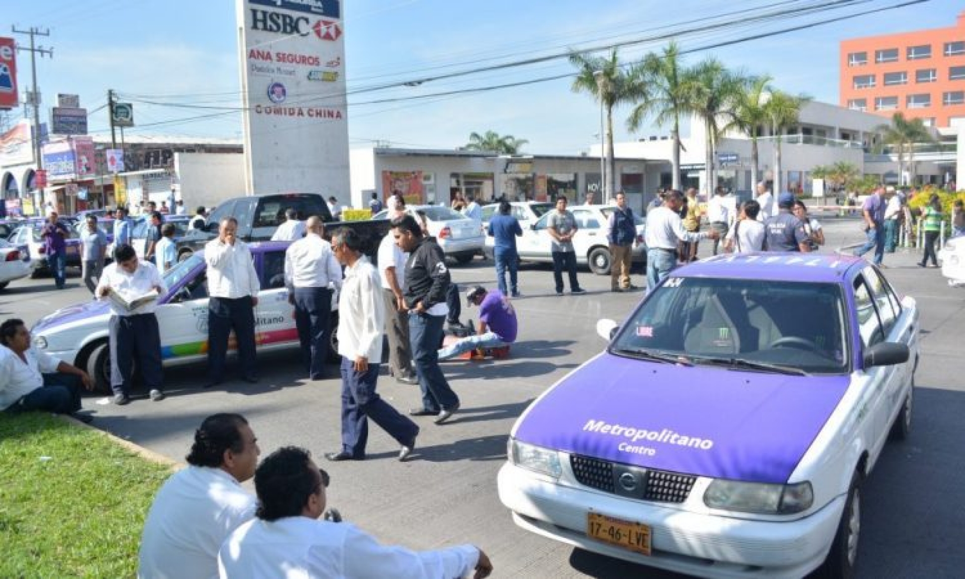 Taxistas se quejan de poco trabajo