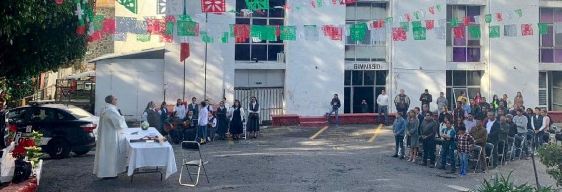 Policía de Cuernavaca festeja a la Virgen de Guadalupe