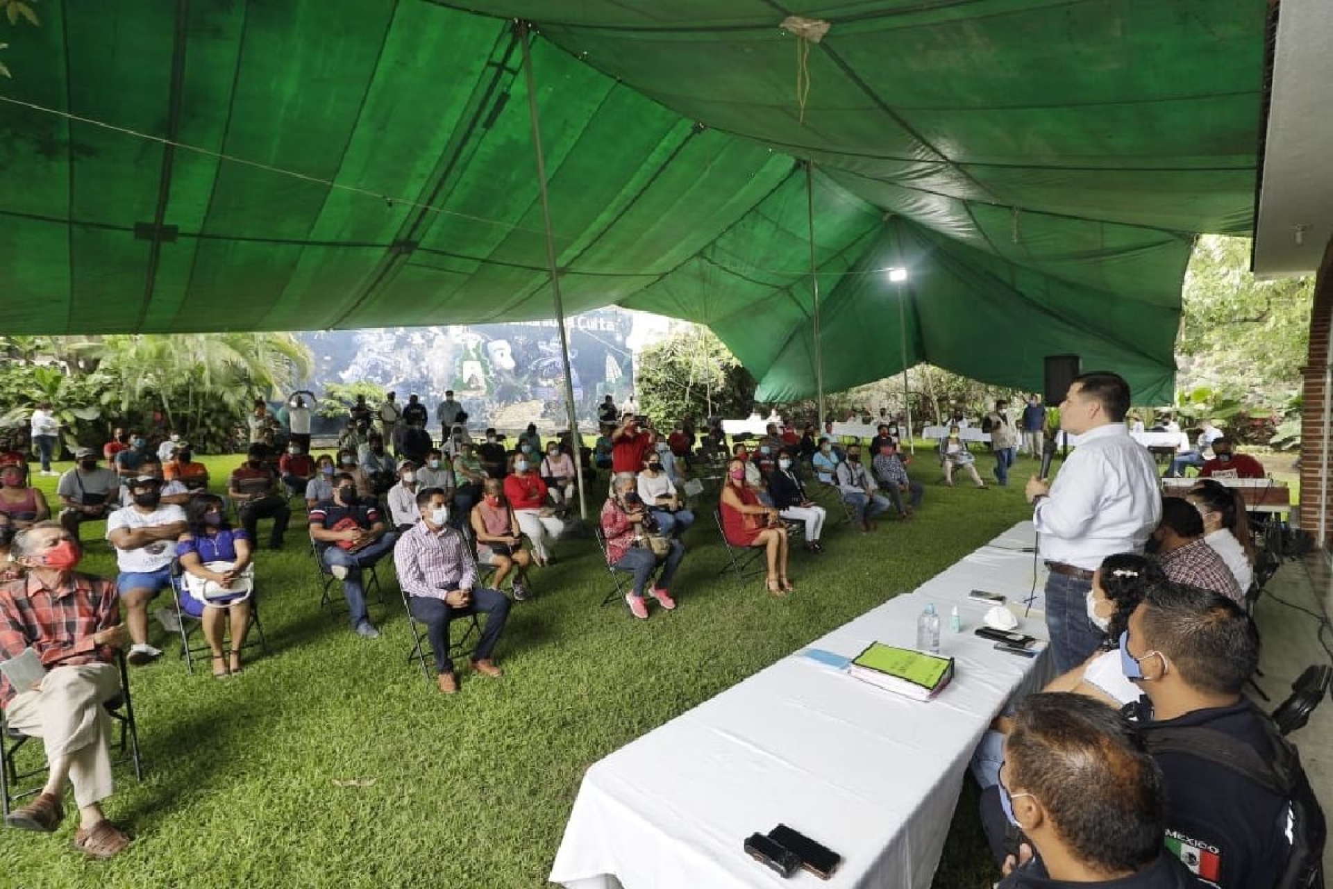 Refuerzan Comvive de Yautepec con Segurichat