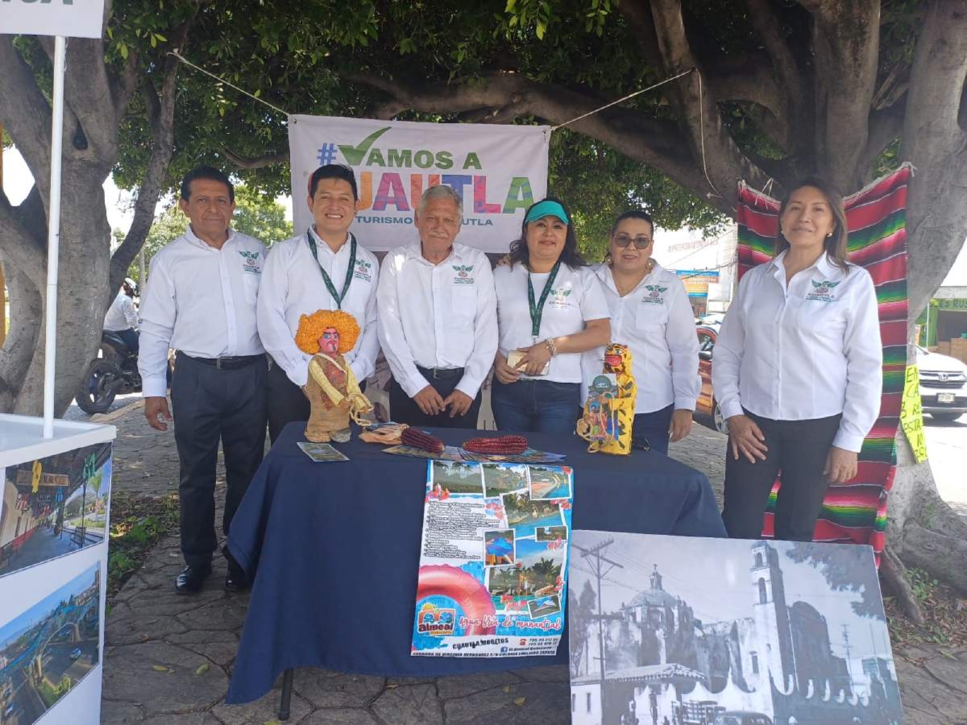Instalan módulos turísticos en Cuautla