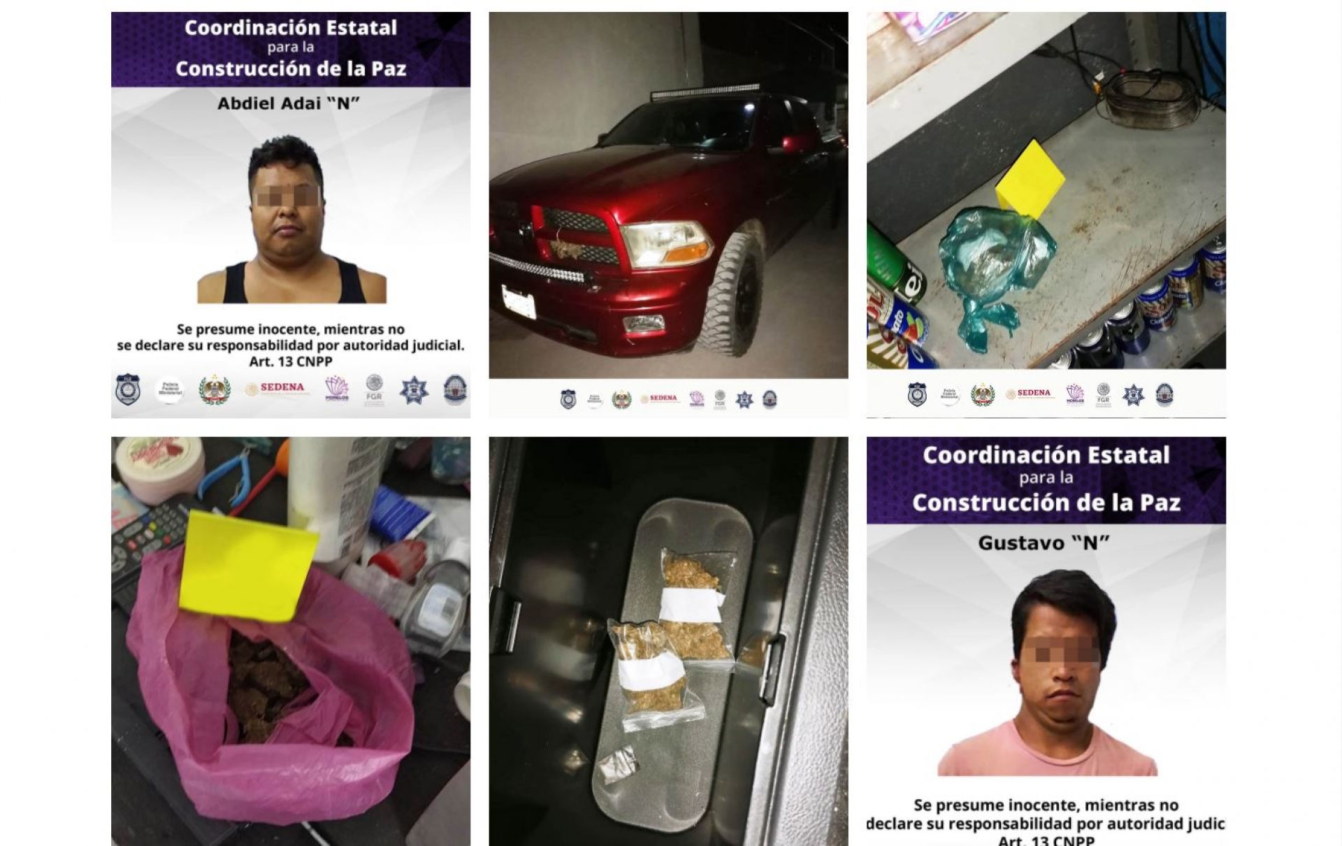 Cateo en bar de Metepec deja ocho detenidos