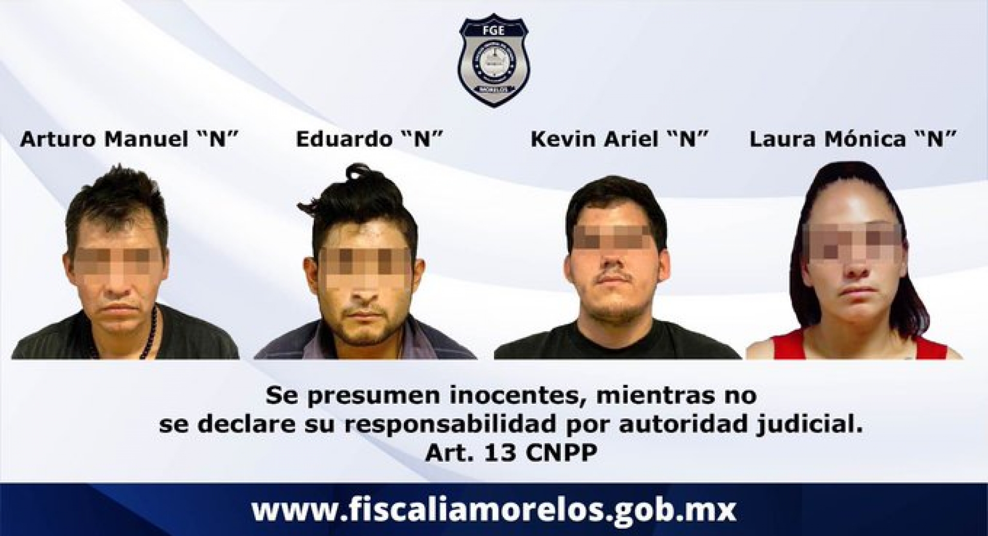 A proceso, cuatro personas acusadas de narcomenudeo