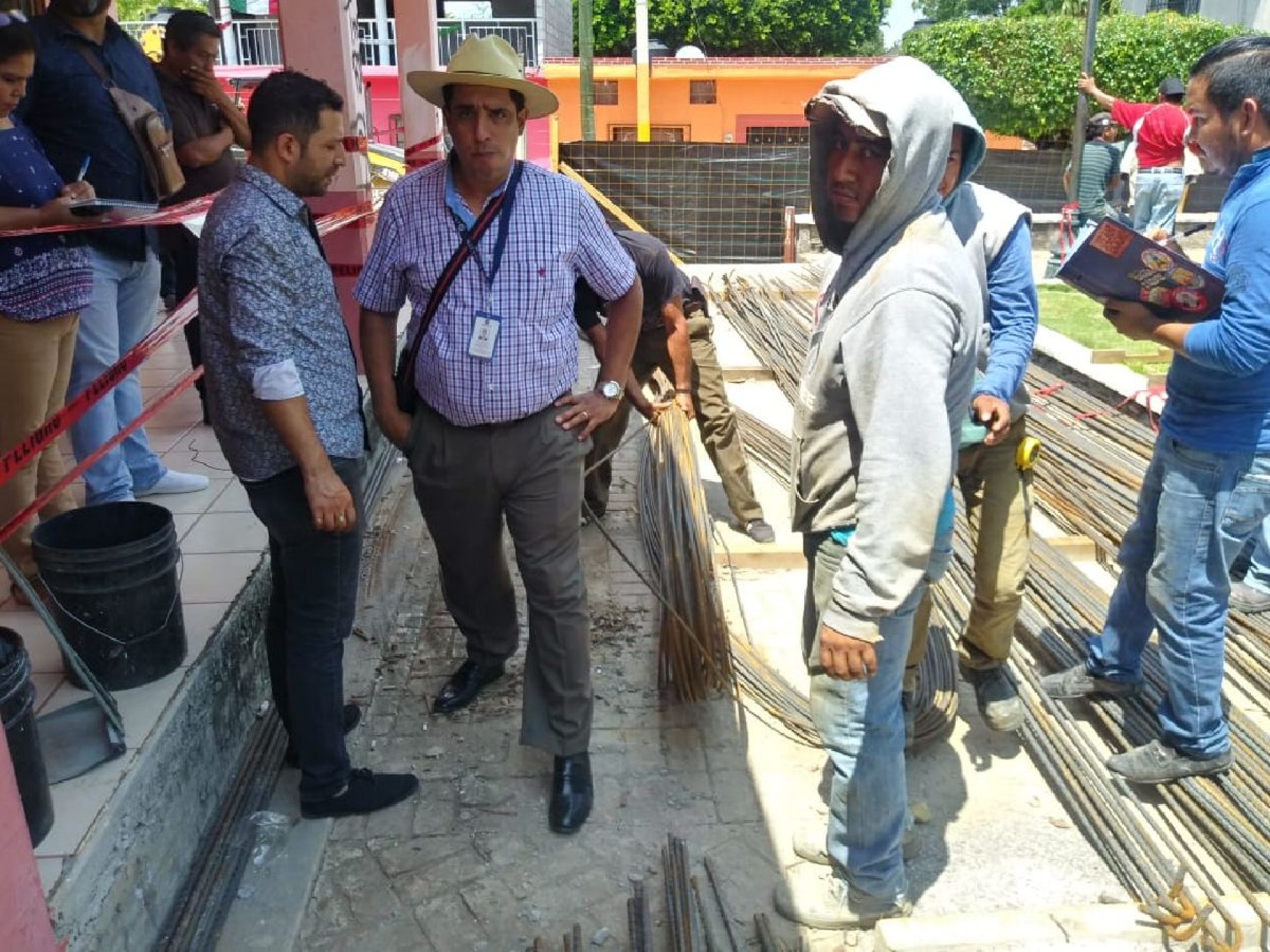 Ayuntamiento de Jojutla desaloja a constructora que contrató para permitir ingreso de fundación
