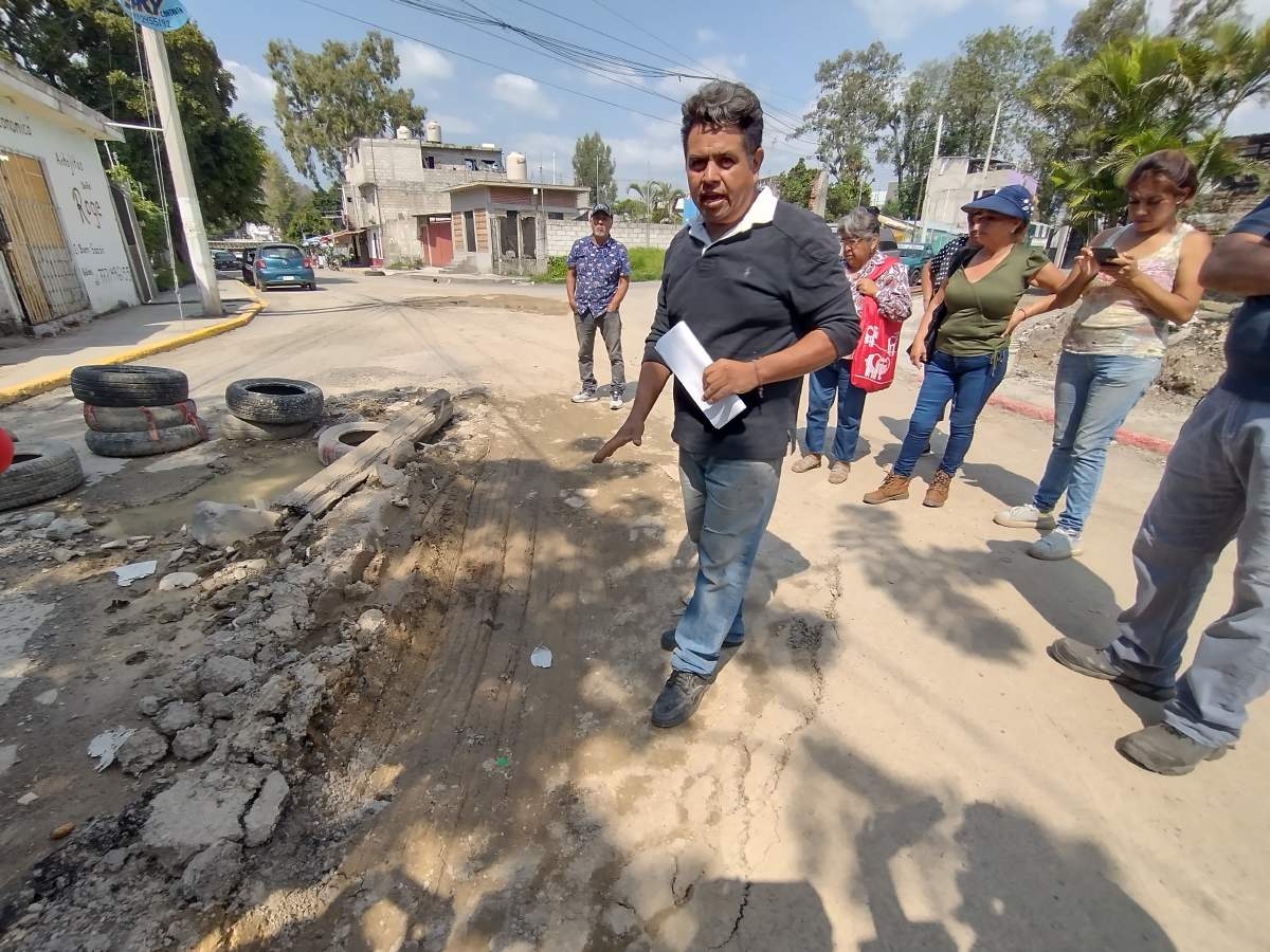 Exigen conclusión de obras en Patios de la Estación