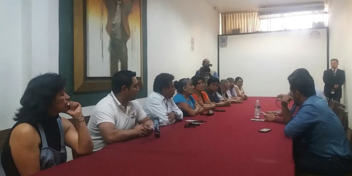 Insisten comerciantes en la cancelación de la construcción de la nueva sede legislativa