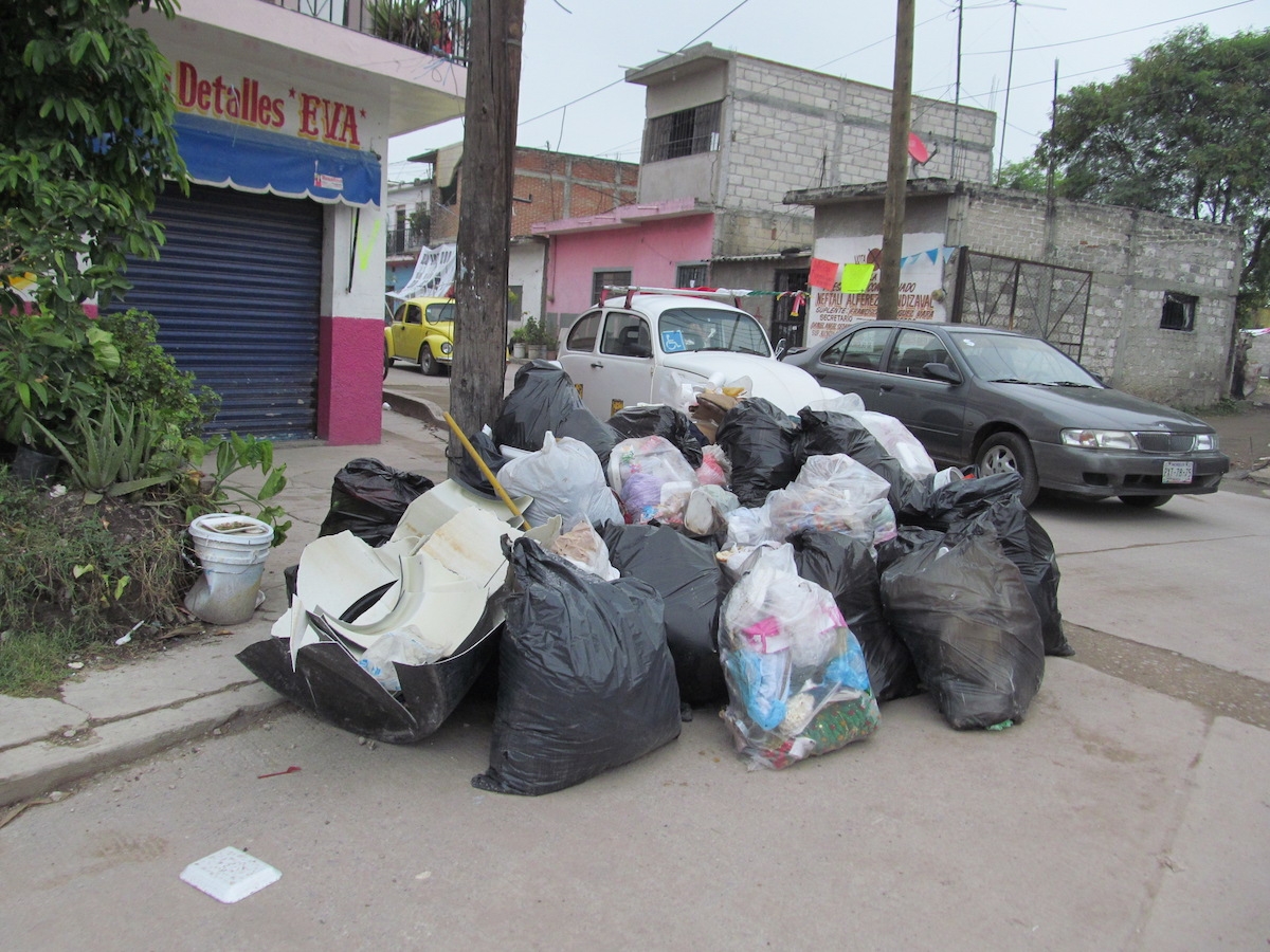 Se duplica volumen de basura en Jojutla a consecuencia del sismo