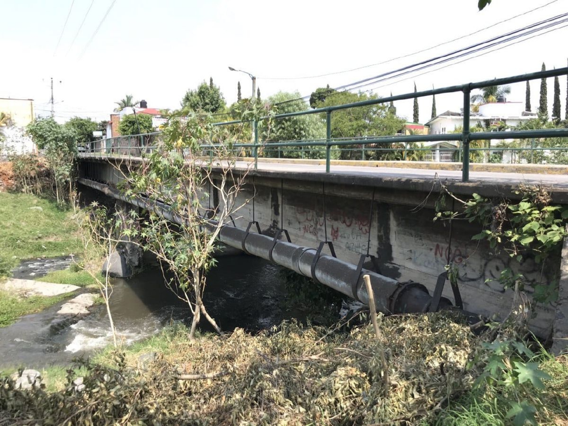 Supervisan estado estructural de puentes en Cuautla