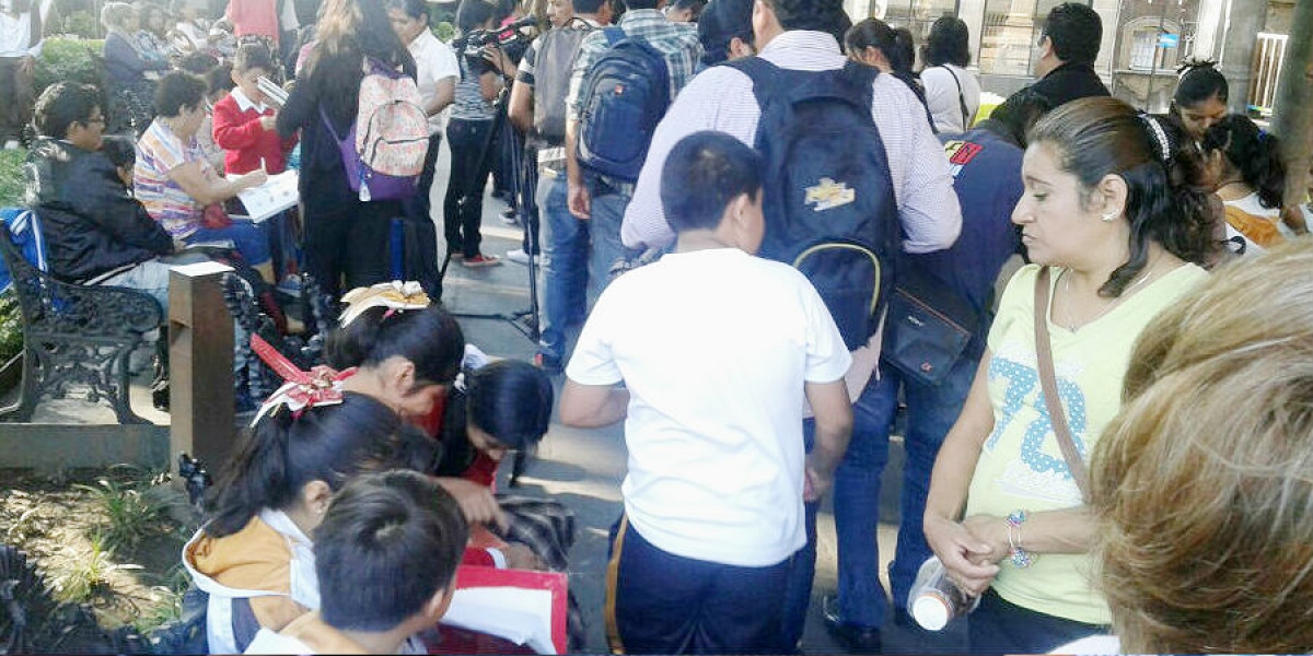 Temen padres de familia de la primaria Braulio Rodríguez por la seguridad de sus hijos