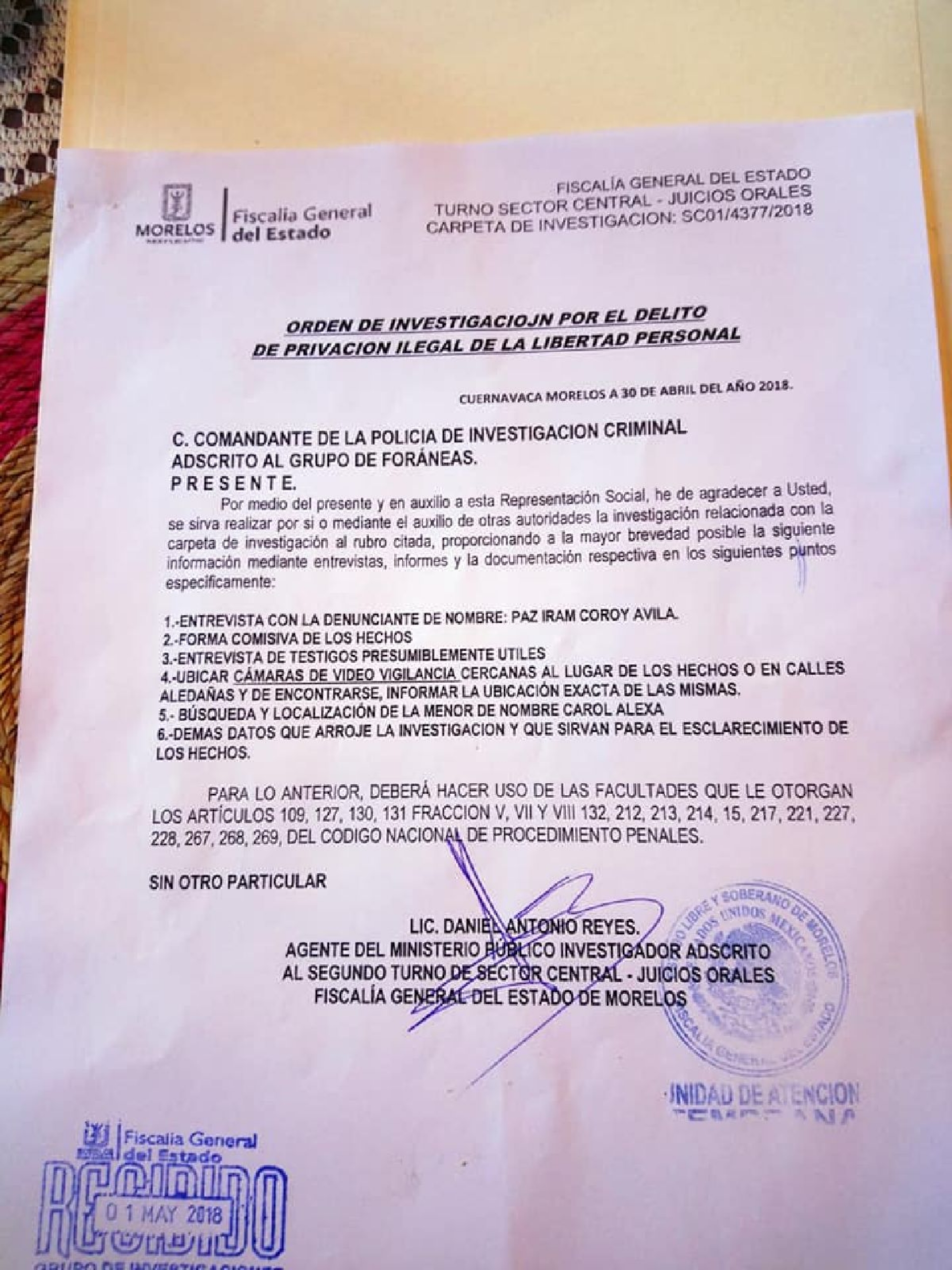Secuestran a una adolescente en Huitzilac