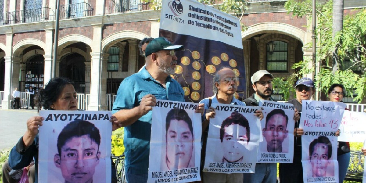 Informa CIDH que caravana de padres de los 43 normalistas de Ayotzinapa visitará Morelos