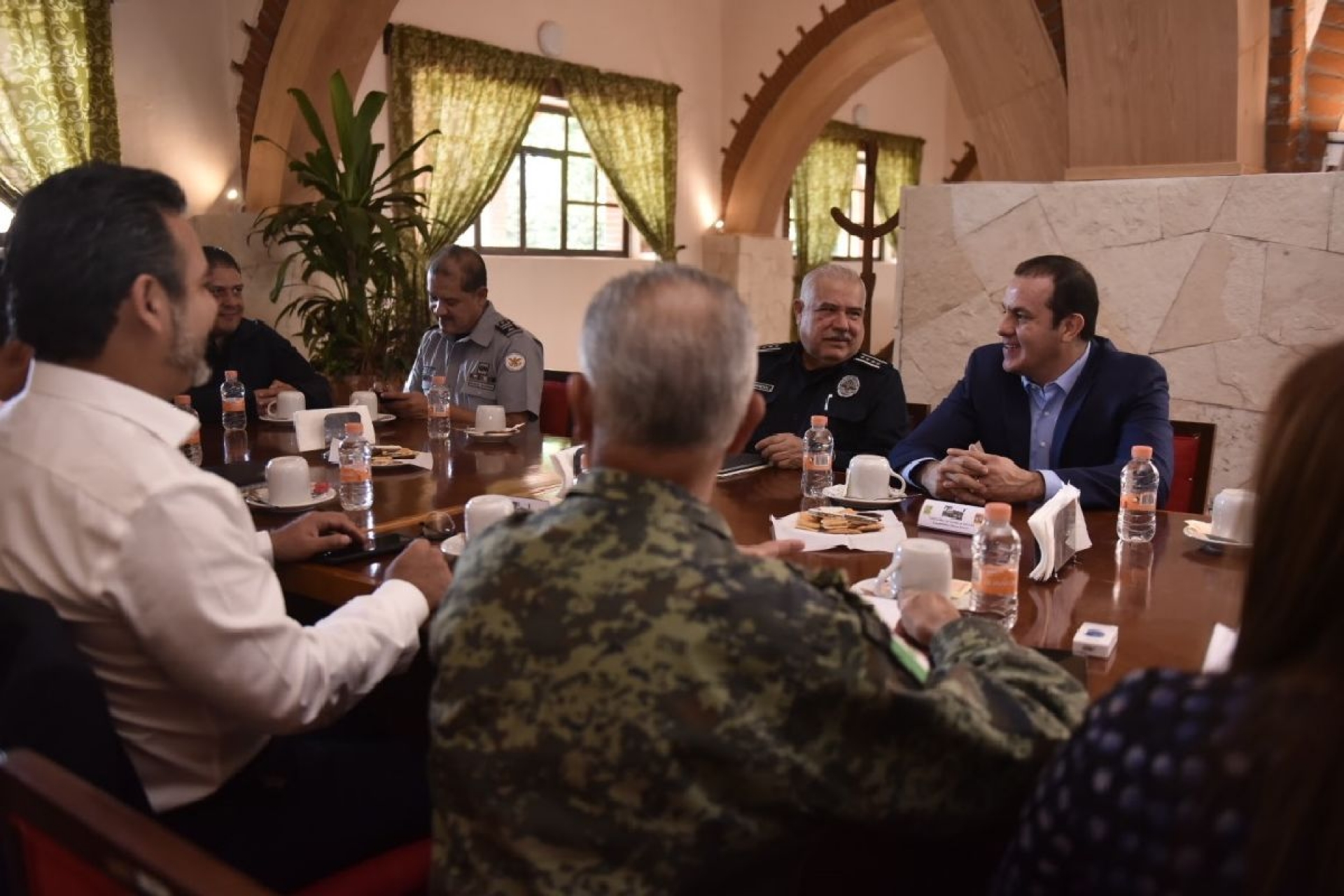 Preside Cuauhtémoc Blanco Mesa de Coordinación Estatal para la Construcción de la Paz