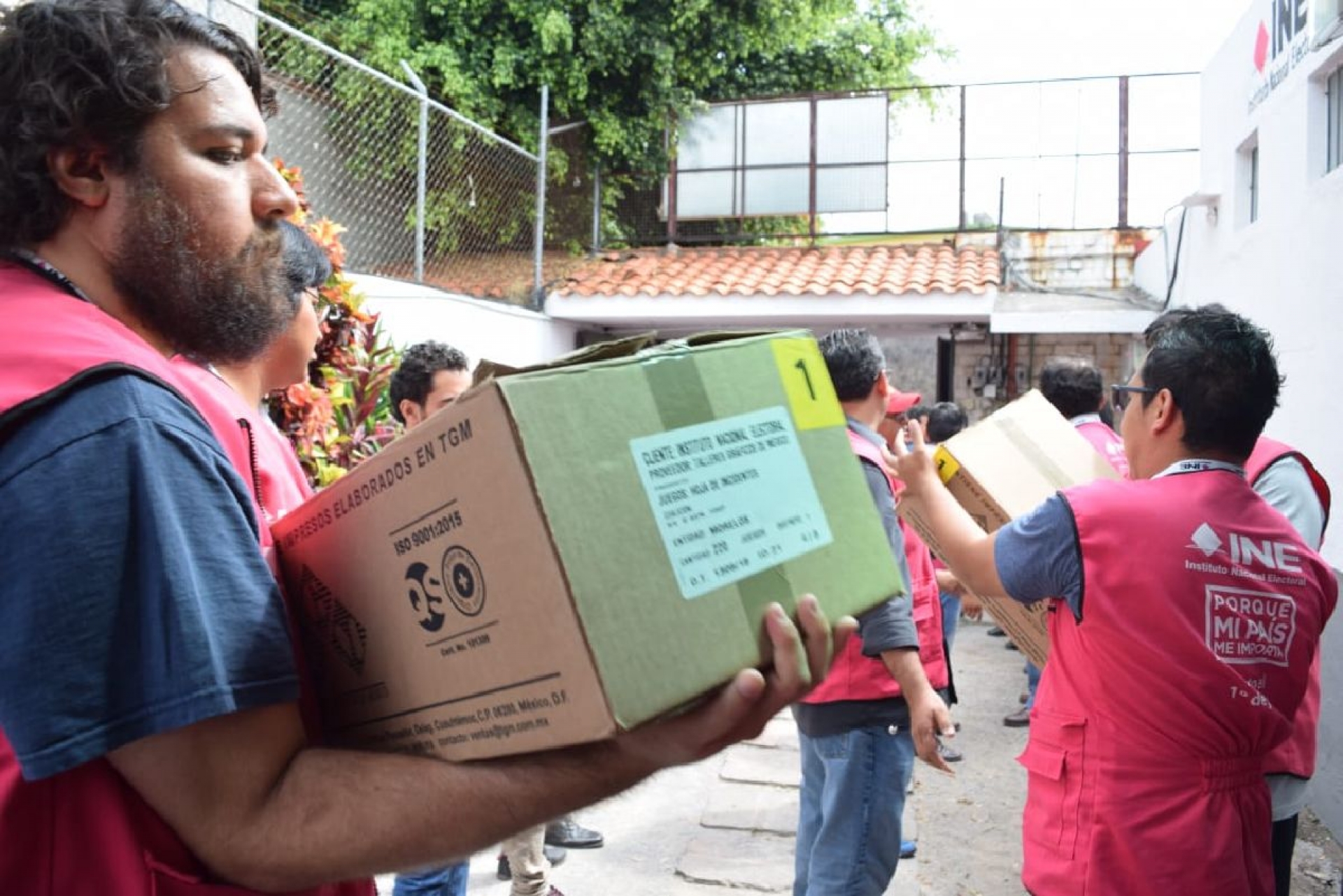 Llegan boletas de elección federal a los cinco distritos de Morelos