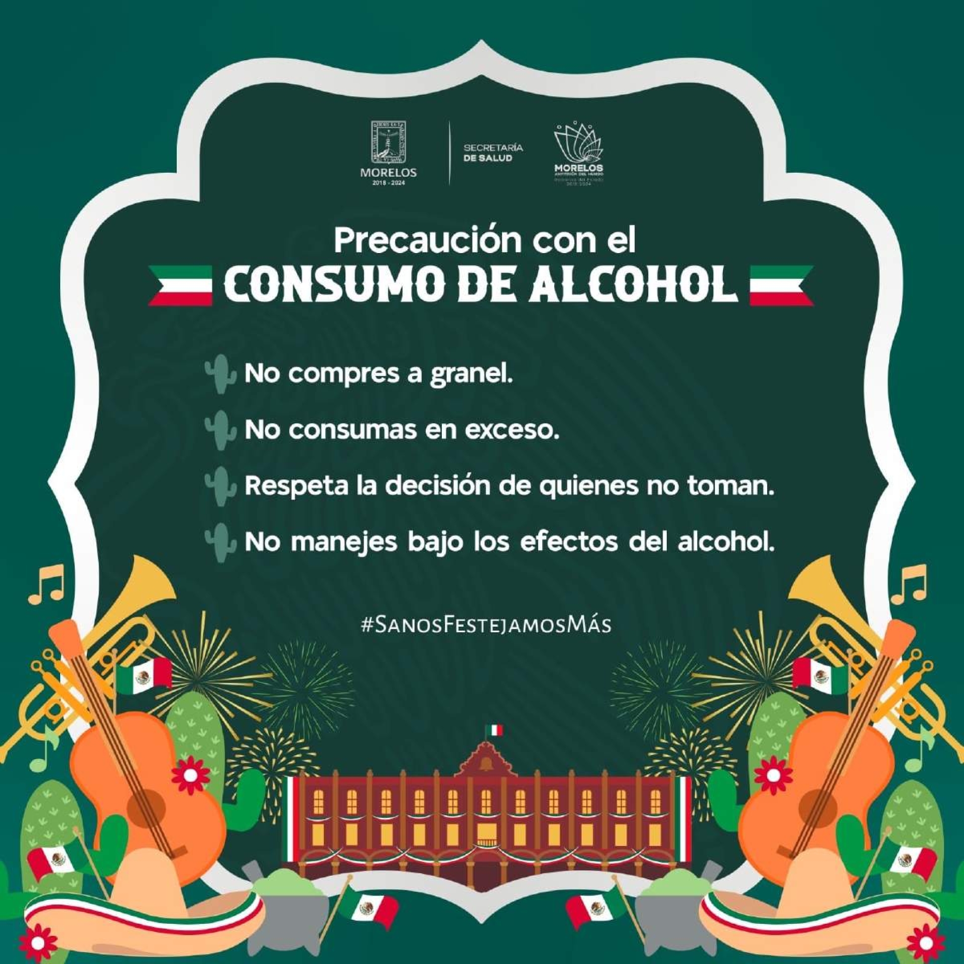 Llaman a prevenir percances en las fiestas patrias