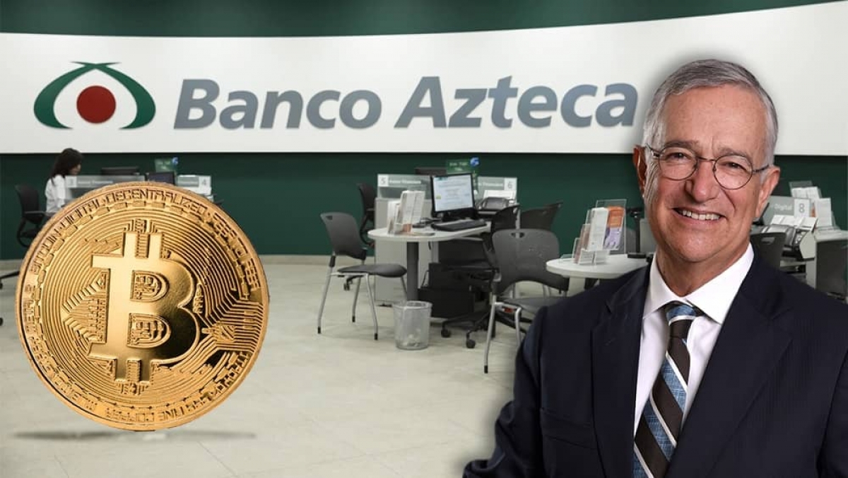 Hacienda pone un "alto" a llegada de Bitcoin a Banco Azteca, podrían sancionar a Salinas Pliego