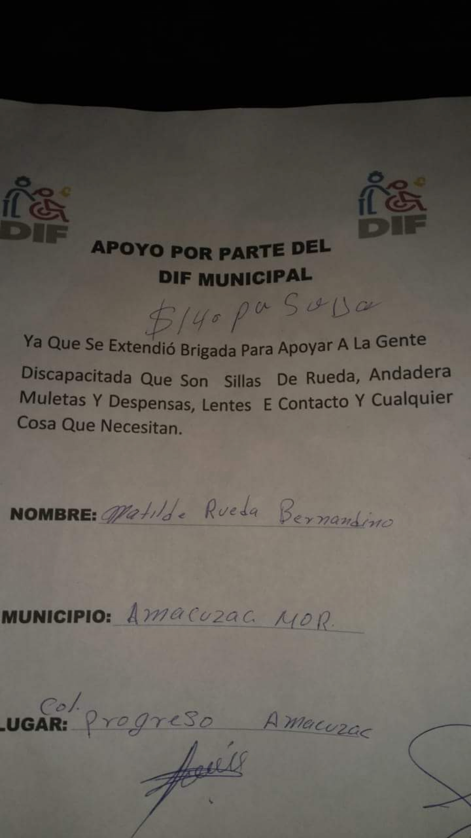 Alerta Ayuntamiento de Amacuzac de actos fraudulentos a nombre del DIF municipal