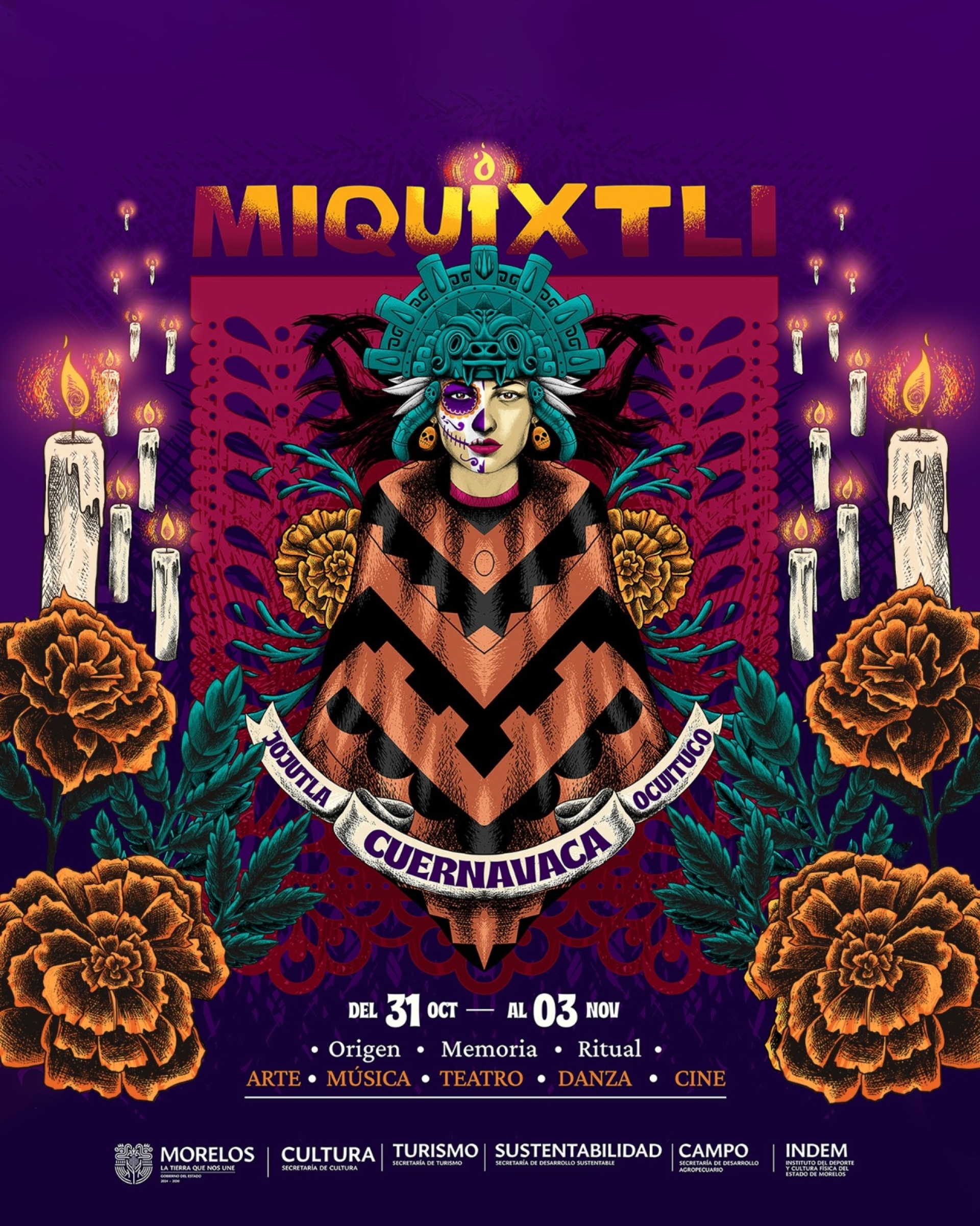 Invita Cultura a disfrutar de cartelera escénica y musical del CCT en el 'Festival Miquixtli 2024'