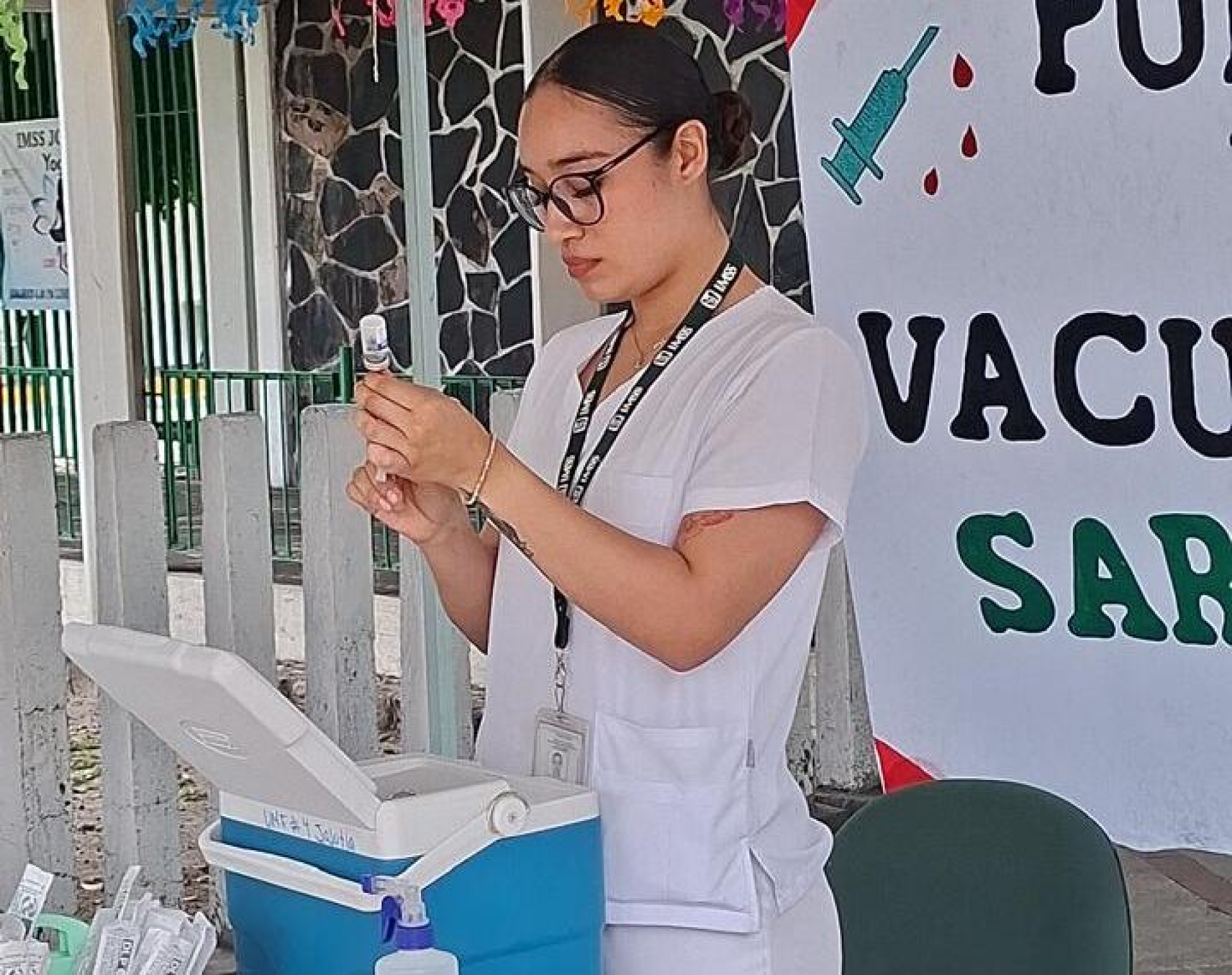 Participa IMSS Morelos en jornada intensiva de vacunación contra sarampión