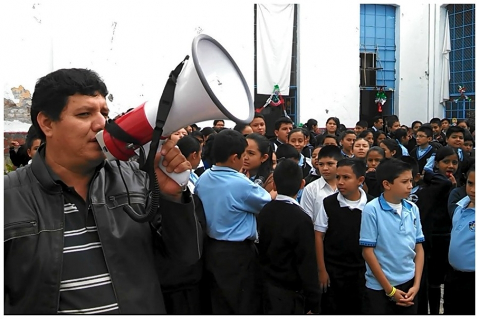 Realizan simulacro simultáneo en escuelas cercanas al Popocatépetl