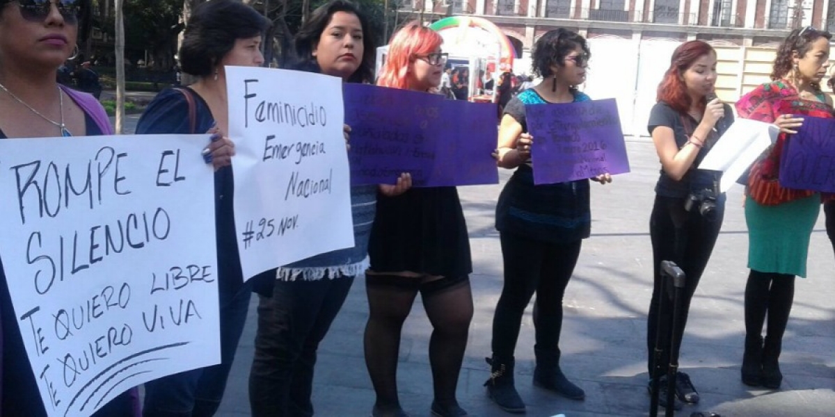 Demandan ONGs un alto a los feminicidios