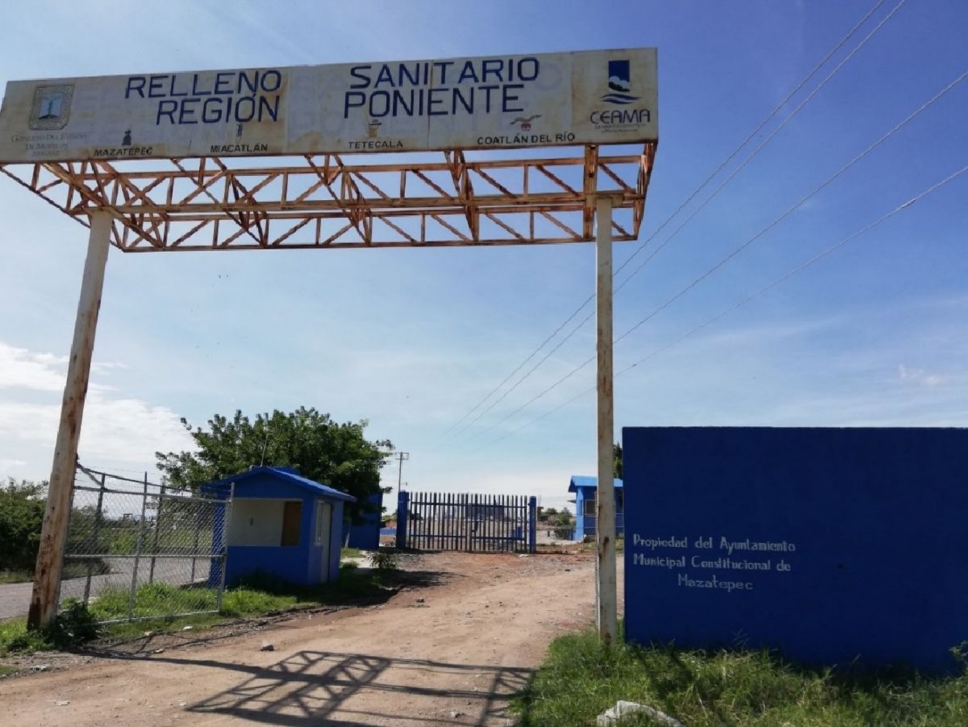 Mantienen trabajos de remediación en el relleno sanitario regional