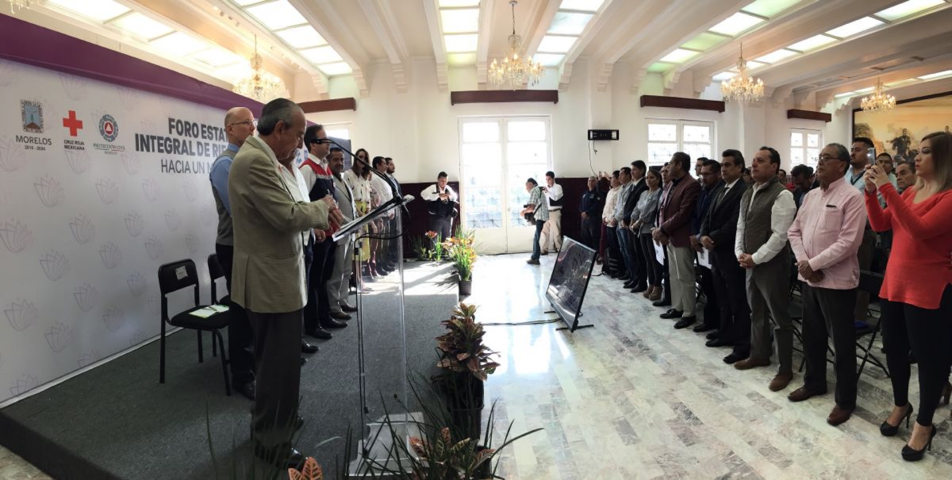 Avanza Morelos en prevención de riesgos: Cornejo Alatorre