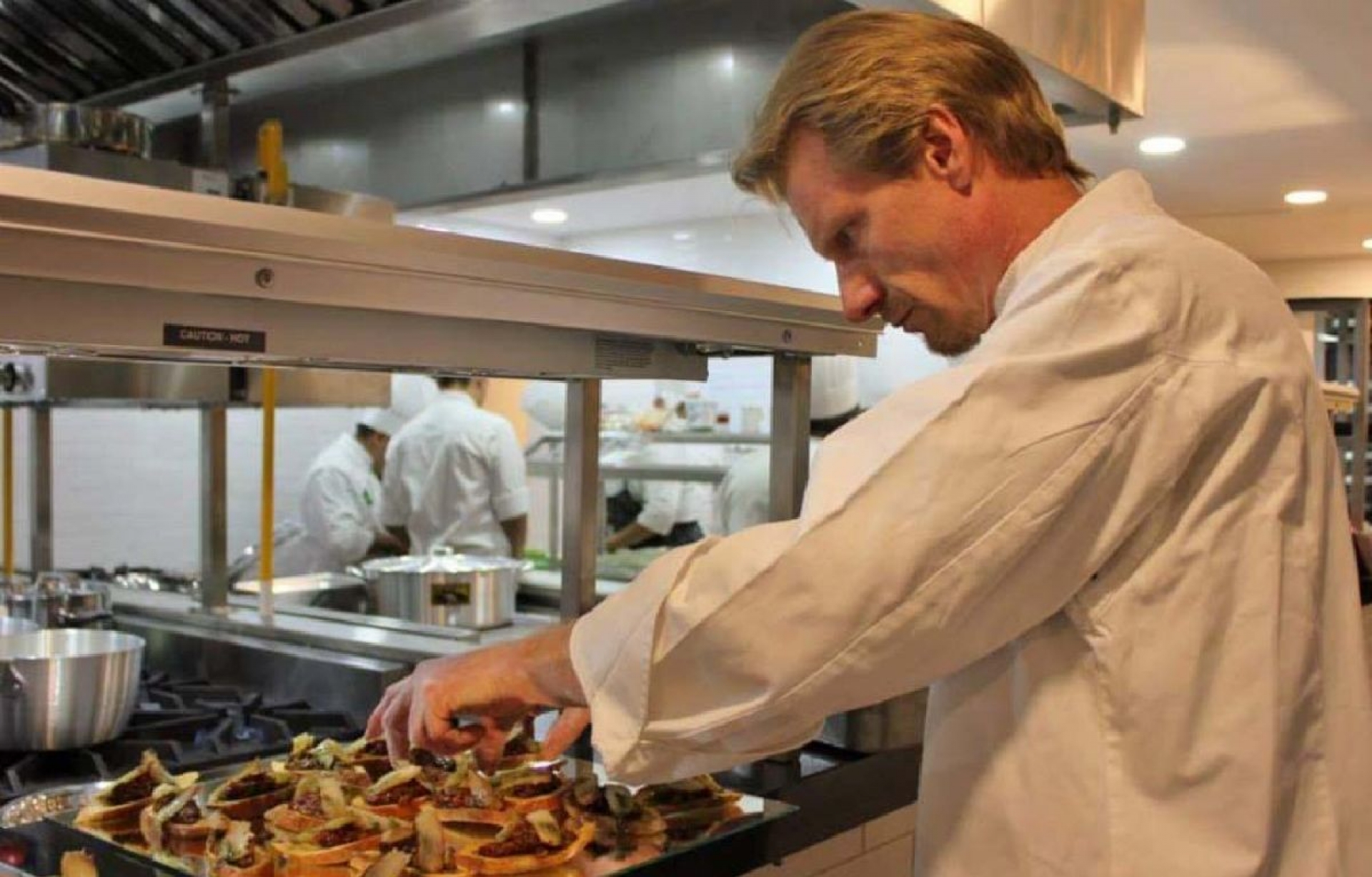 El chef Frederic Lejeune en Cuernavaca