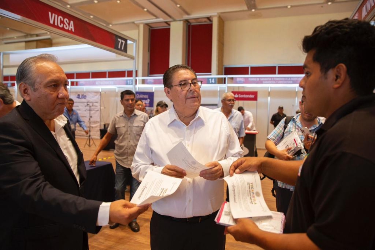 Inaugura Víctor Mercado expo 'Ring Empresarial Morelos 2023' para continuar con la reactivación económica en Morelos