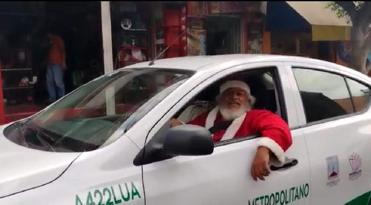 El taxista Santa Claus