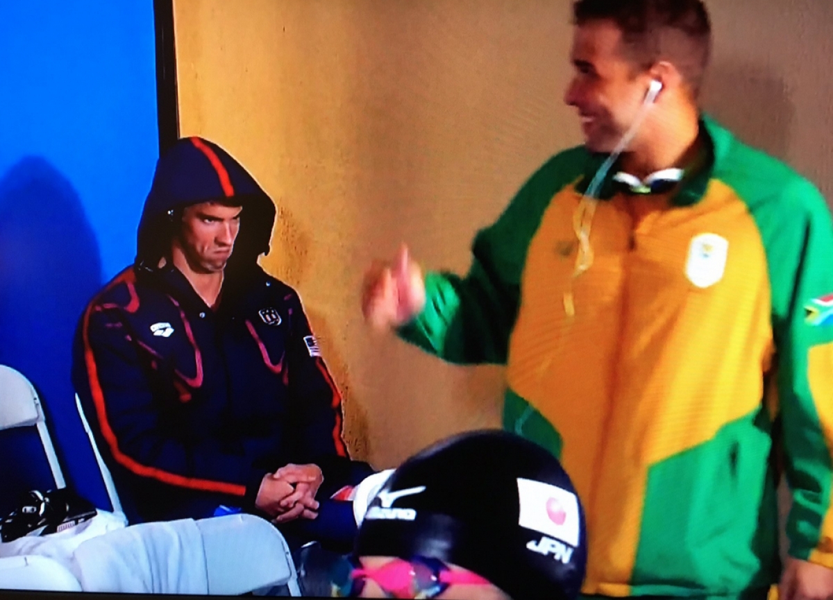 La cara de enfado de Michael Phelps se convierte en el primer meme de los Juegos