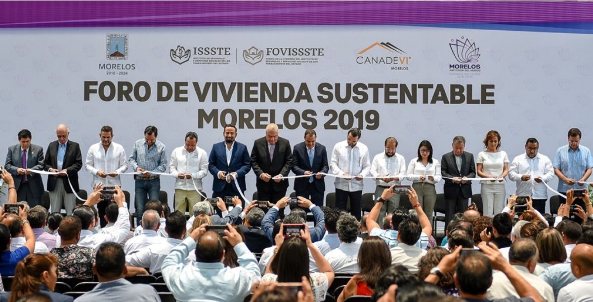 Inaugura Cuauhtémoc Blanco Foro de Vivienda Sustentable