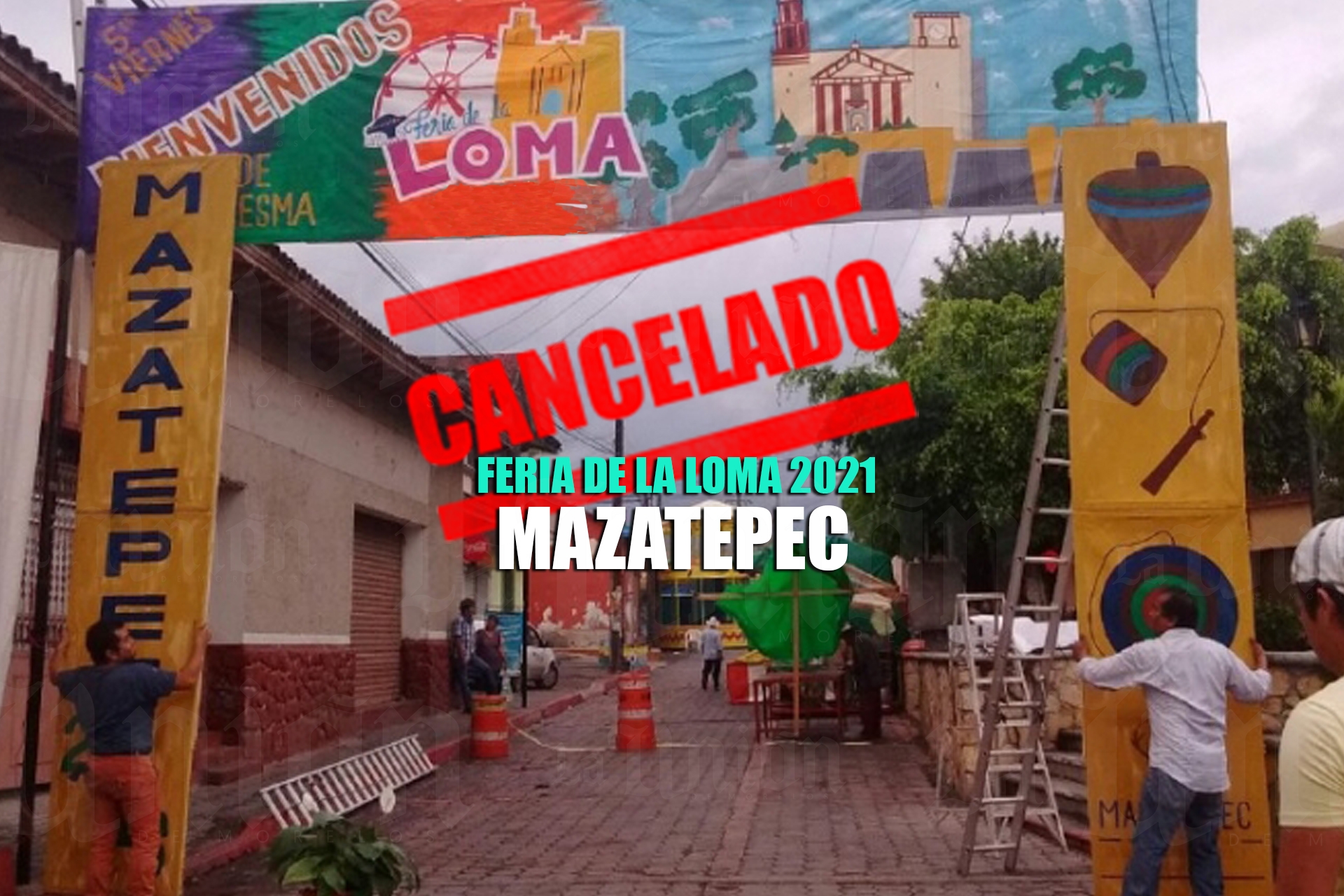 Cancelan la Feria de La Loma 2021 en Mazatepec