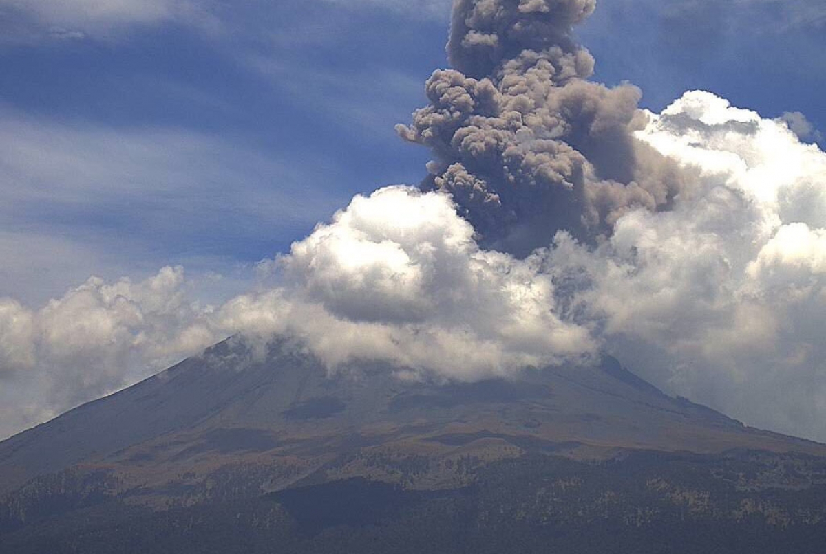 Sin riesgo para la población recientes cambios en la actividad del Popocatépetl