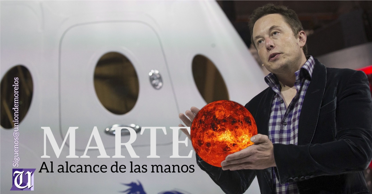 Elon Musk reduce el tamaño de la nave para viajar a Marte y prevé llevar a humanos en 2024