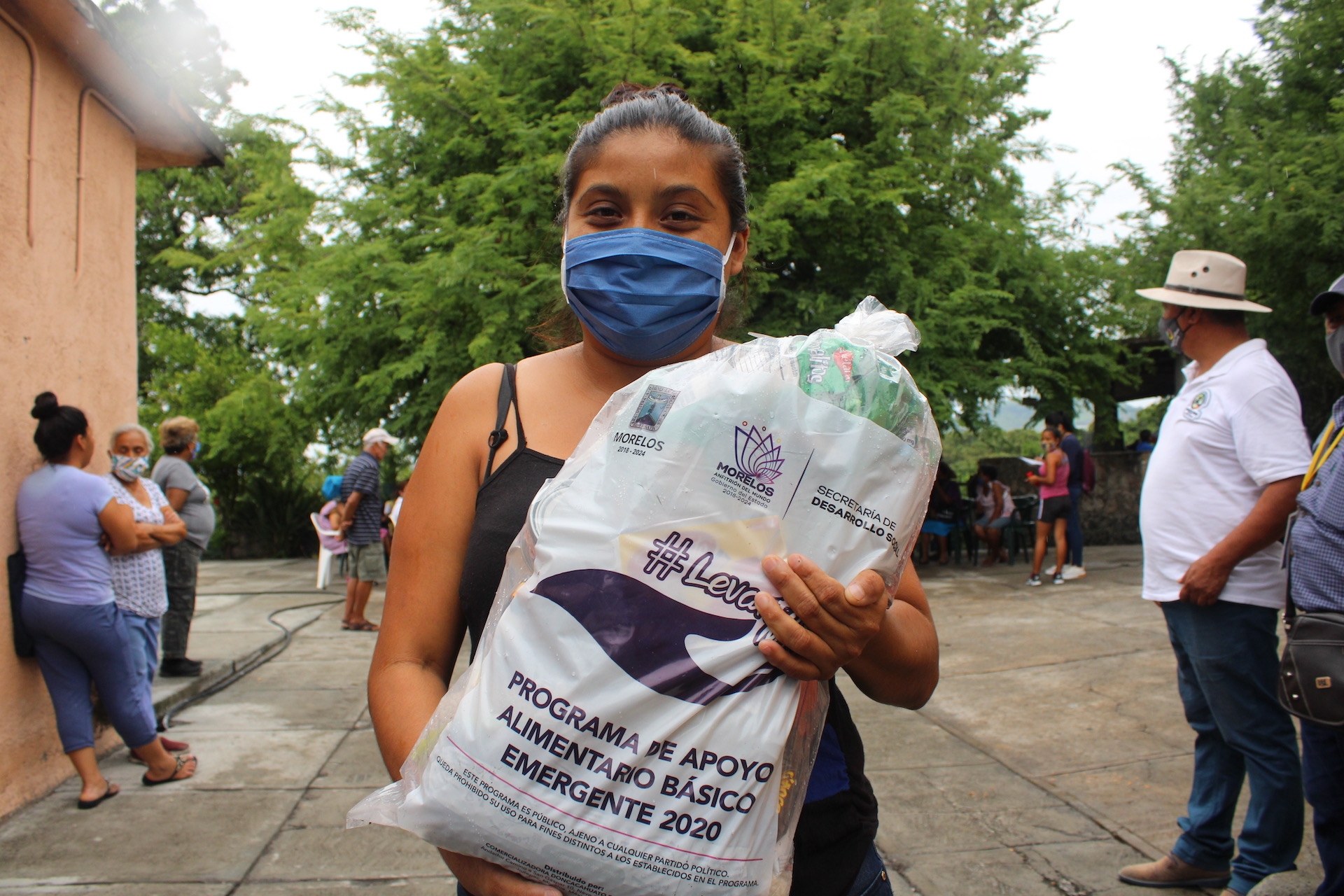 En acción, el “Programa de Apoyo Alimentario Básico Emergente 2020”