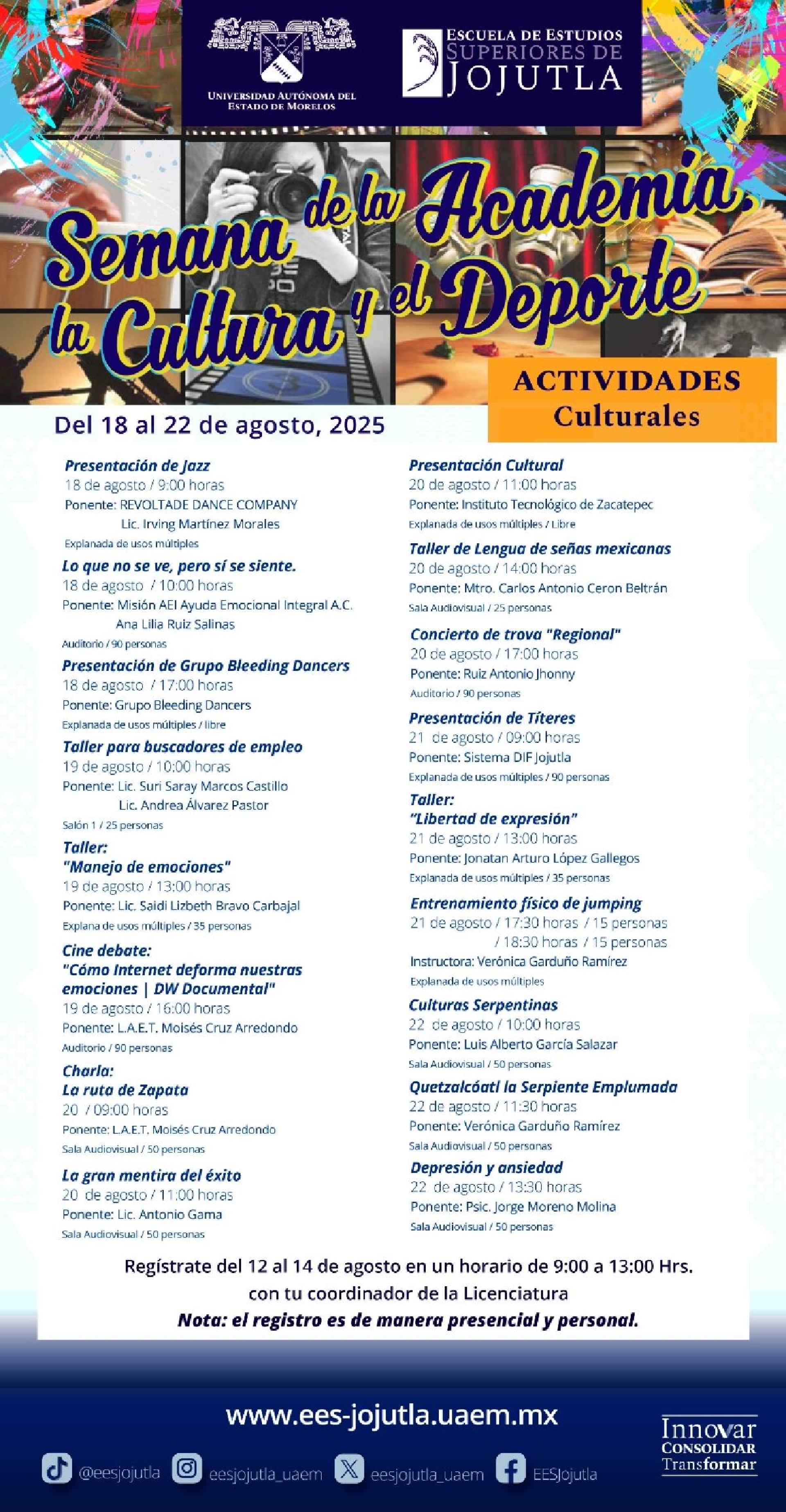 Realiza EESJ Semana de Academia, Cultura y Deporte
