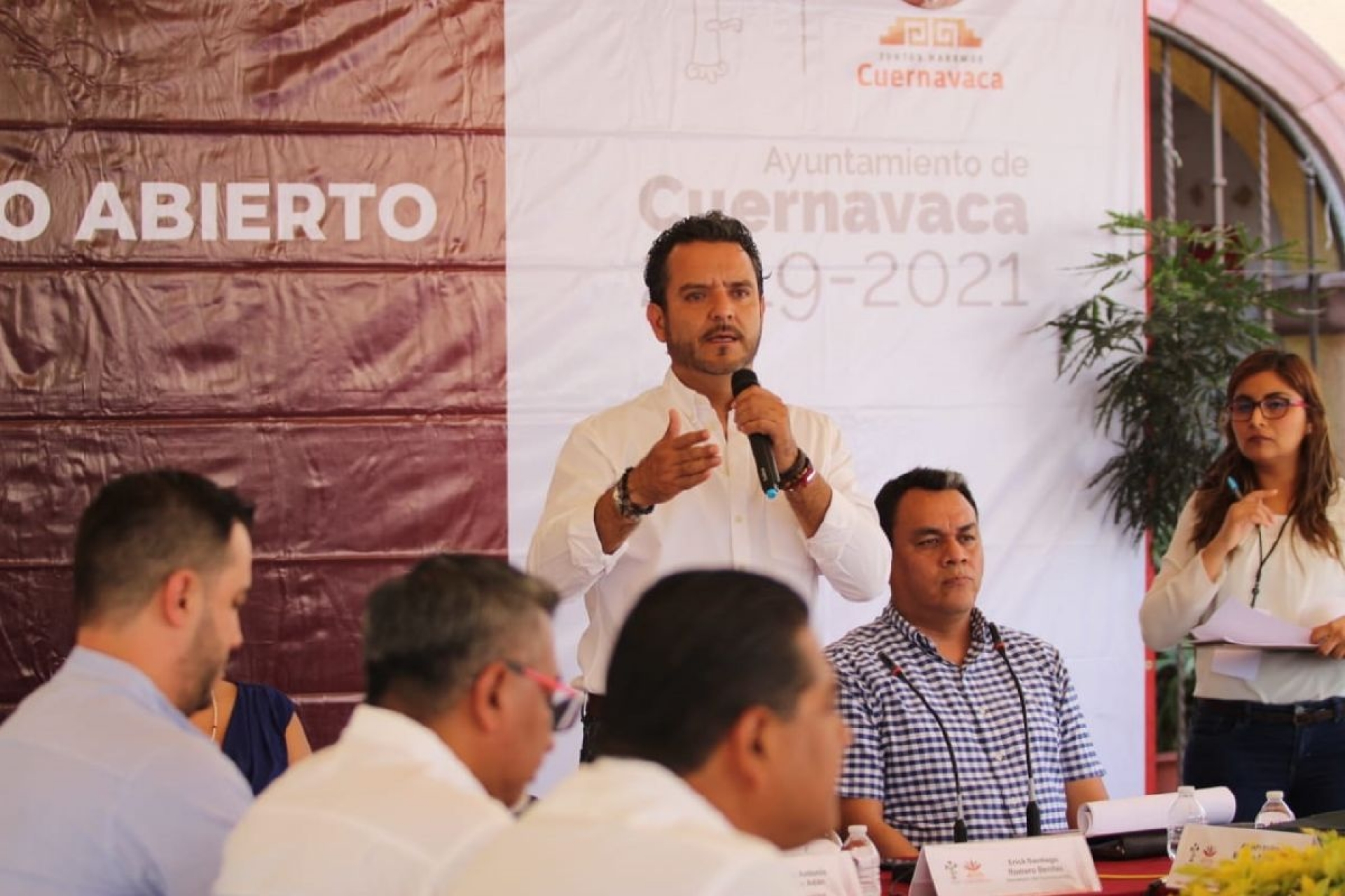El alcalde, satisfecho por sus primeros 100 días